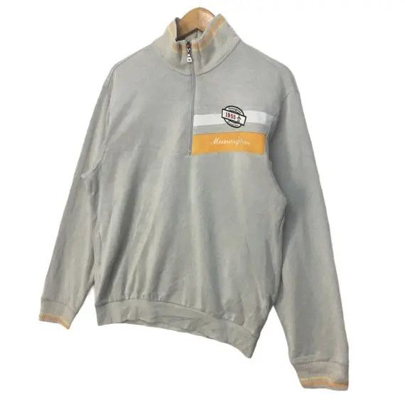 Grand Slam Vtg 90' Grandslam MUNSINGWEAR Tennis Quarter Zip Sweatshirt Size US L / EU 52-54 / 3 - 4 Thumbnail