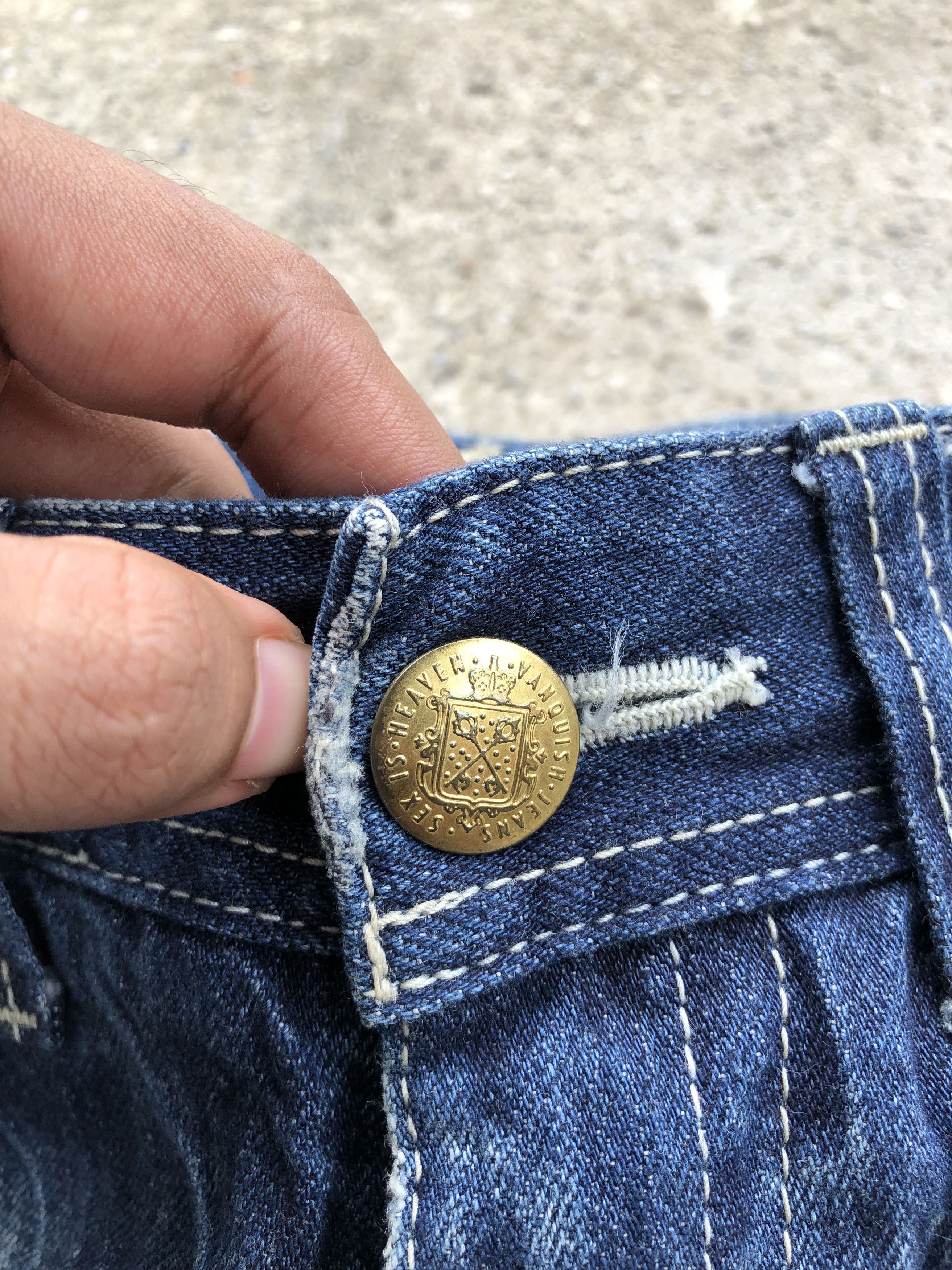 If Six Was Nine × Le Grande Bleu (L.G.B.) × Vanquish Vanquish flared denim Size US 30 / EU 46 - 9 Thumbnail