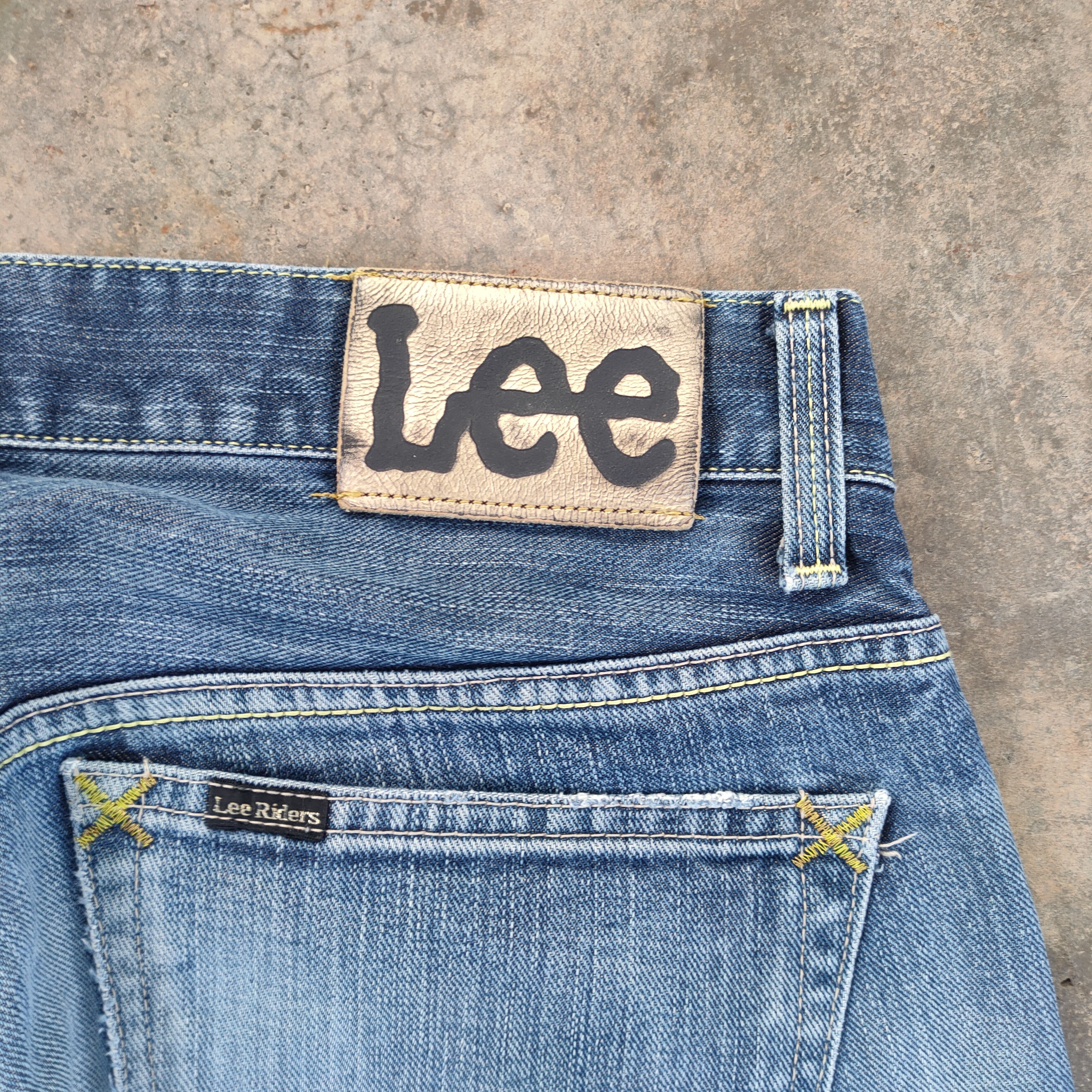 Lee × Vintage W31 VINTAGE LEE RAIDER FADED DISTRESSED DENIM JEAN PANTS Size US 31 - 10 Thumbnail