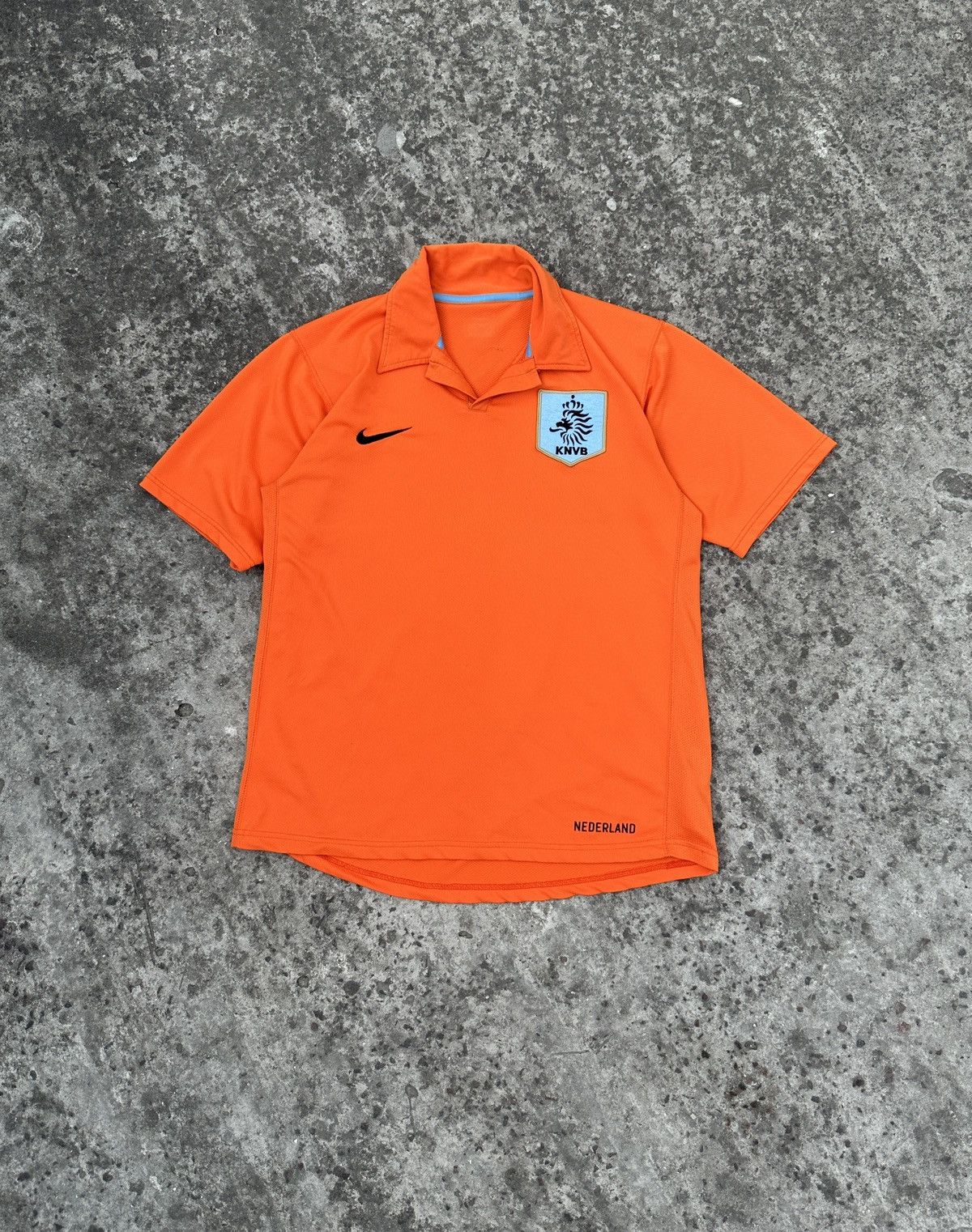 Nike Vintage Nike Netherlands Soccer Jersey Blokecore Rare Style Size US L / EU 52-54 / 3 - 1 Thumbnail