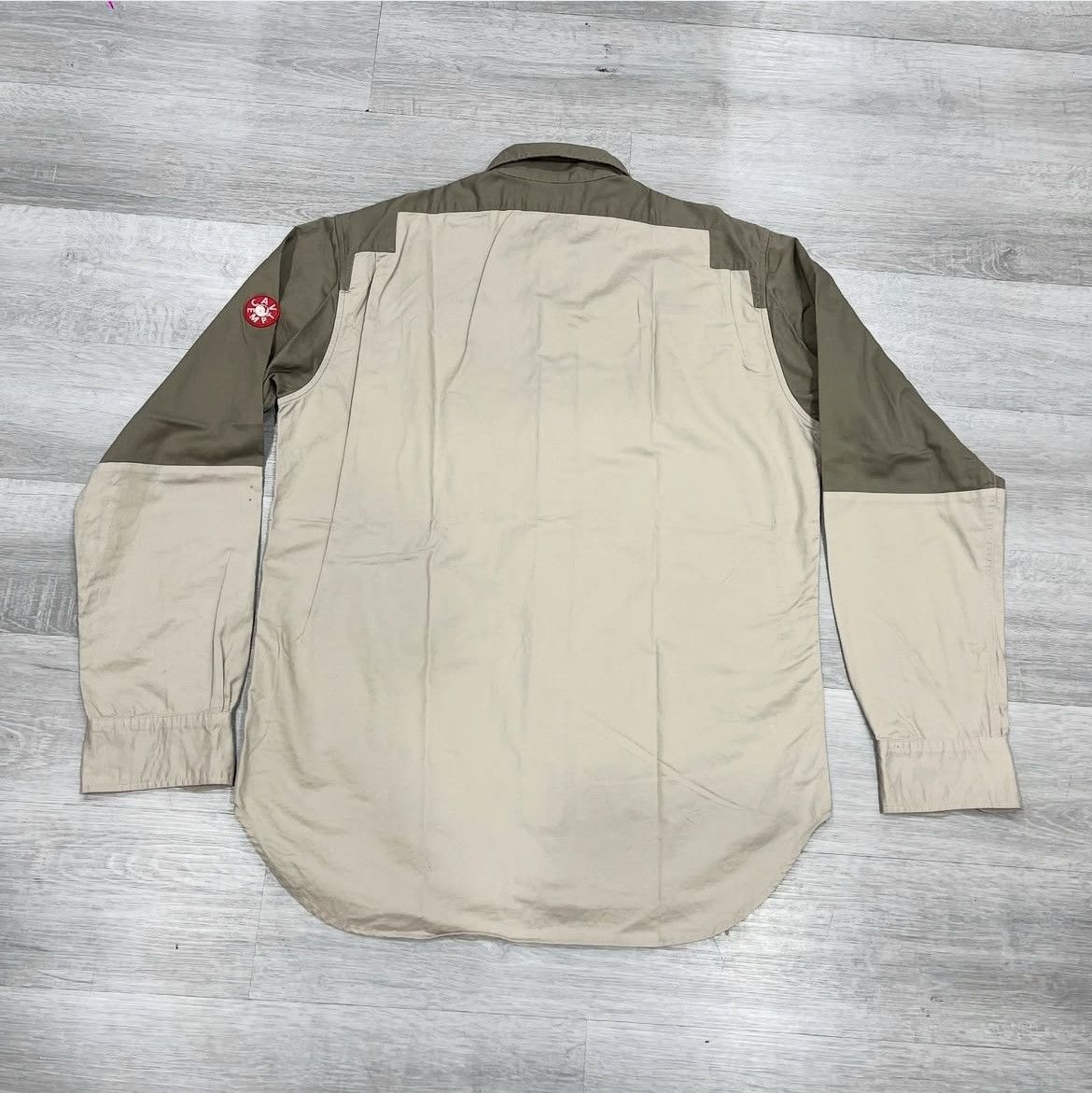 Cav Empt 🇯🇵 Cav Empt Brick Block Shirt Button Up Beige/Green Army Size US L / EU 52-54 / 3 - 4 Thumbnail