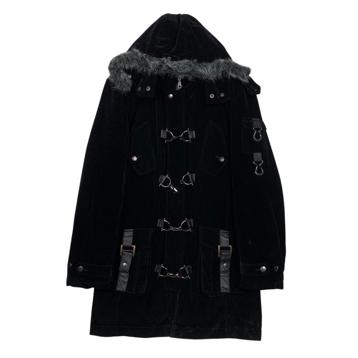 Japanese Brand Japanese Brand Authentic Hooded Duffle Coat Size US S / EU 44-46 / 1 - 1 Thumbnail