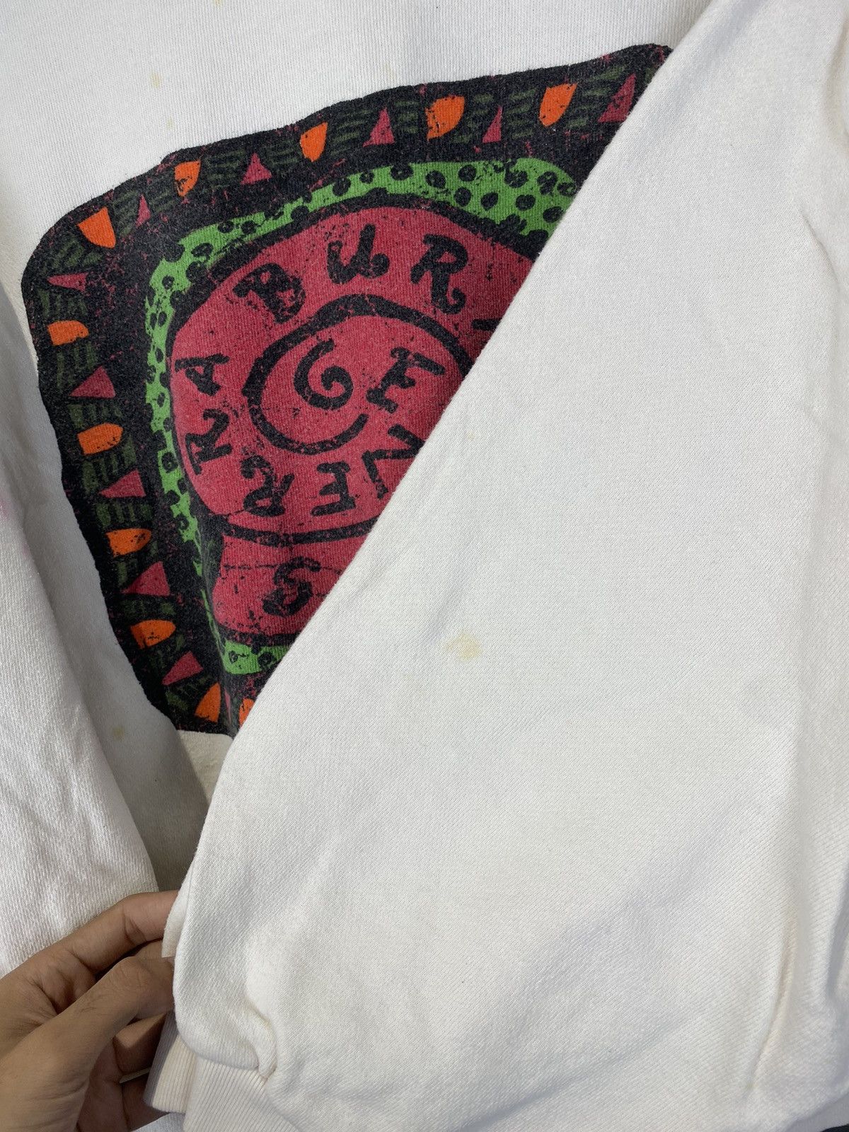 Vintage 90s Generaburmudas Spiral Baggy Crewneck Size M / US 6-8 / IT 42-44 - 6 Thumbnail