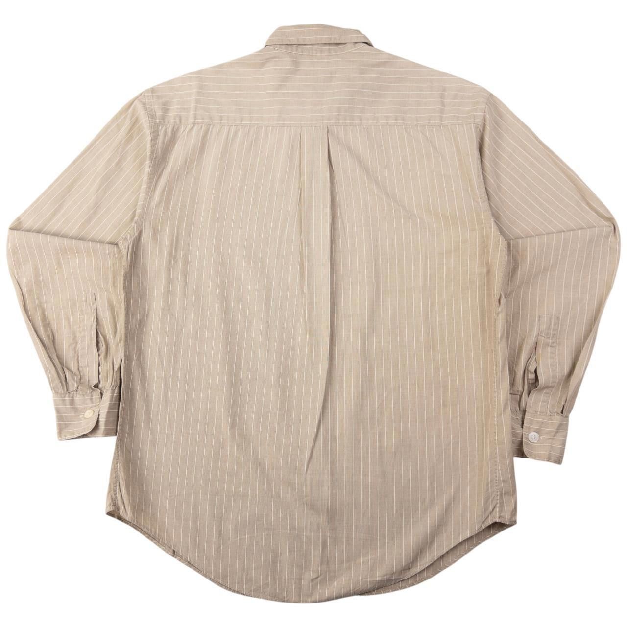 Issey Miyake Vintage Issey Miyake Striped Long Sleeve Shirt Size M Size US M / EU 48-50 / 2 - 2 Thumbnail