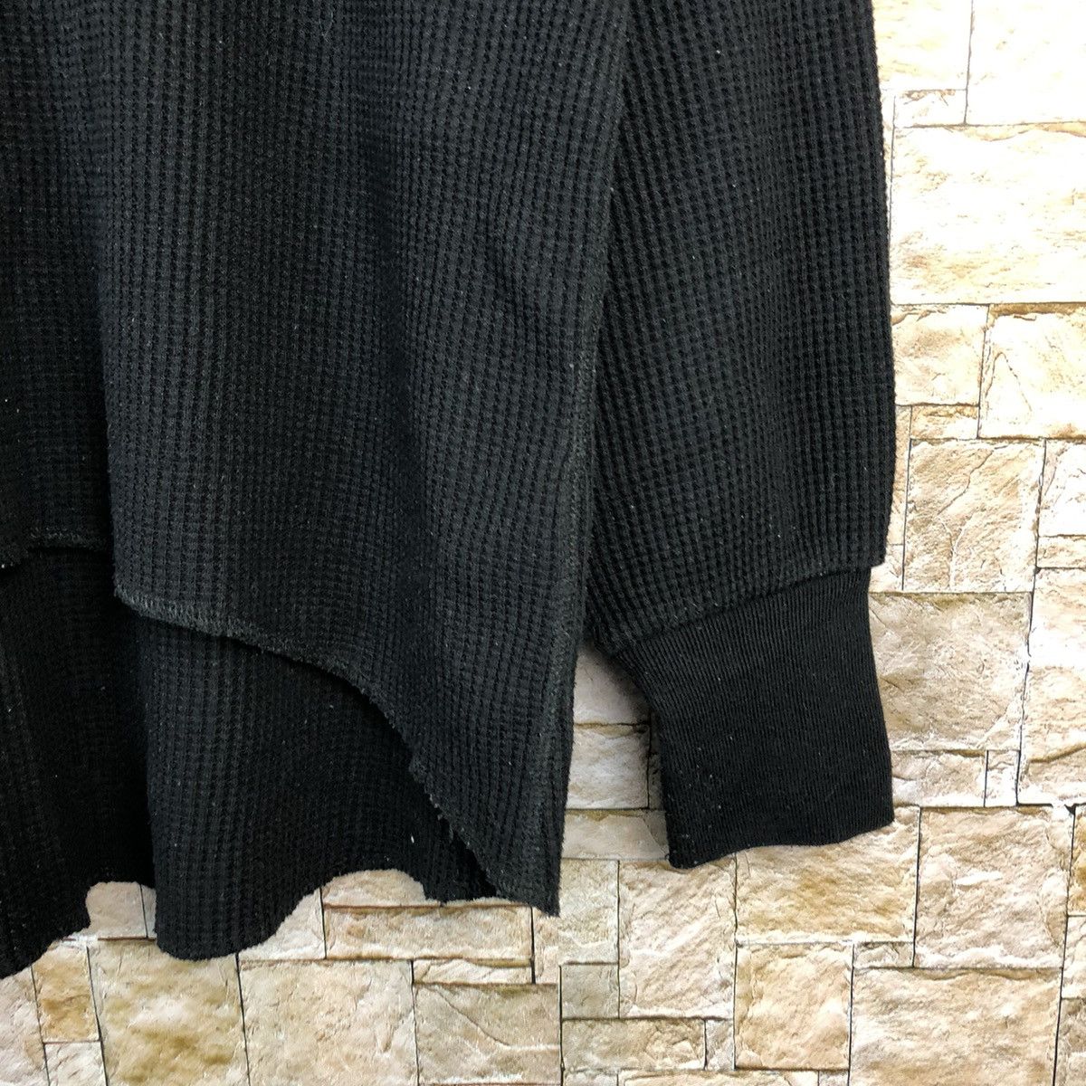 Japanese Brand Freak Store Black Sweatshirt knitwear #A421 Size L / US 10 / IT 46 - 8 Thumbnail
