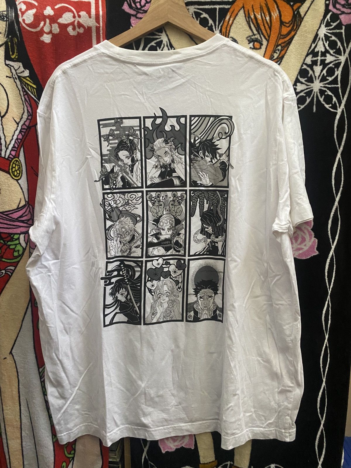 Anime VINTAGE ANIME DEMON SLAYER UNIQLO Size US XXL / EU 58 / 5 - 1 Thumbnail
