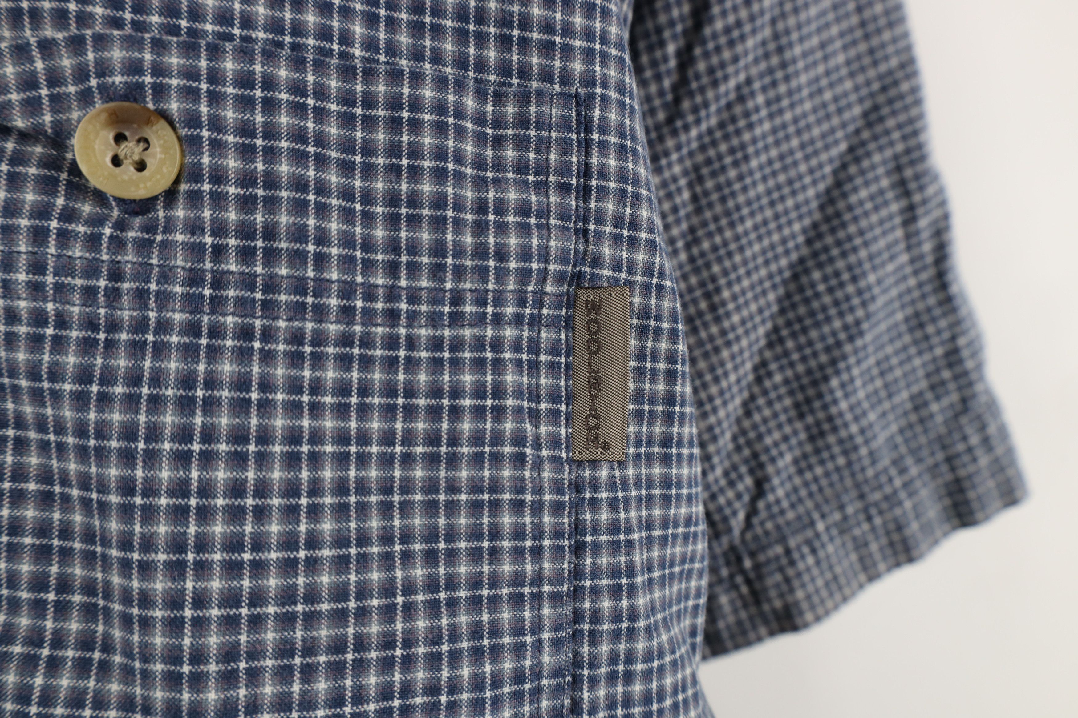 Vintage Vintage Woolrich Out Short Sleeve Button Down Shirt Plaid Size US XL / EU 56 / 4 - 4 Thumbnail