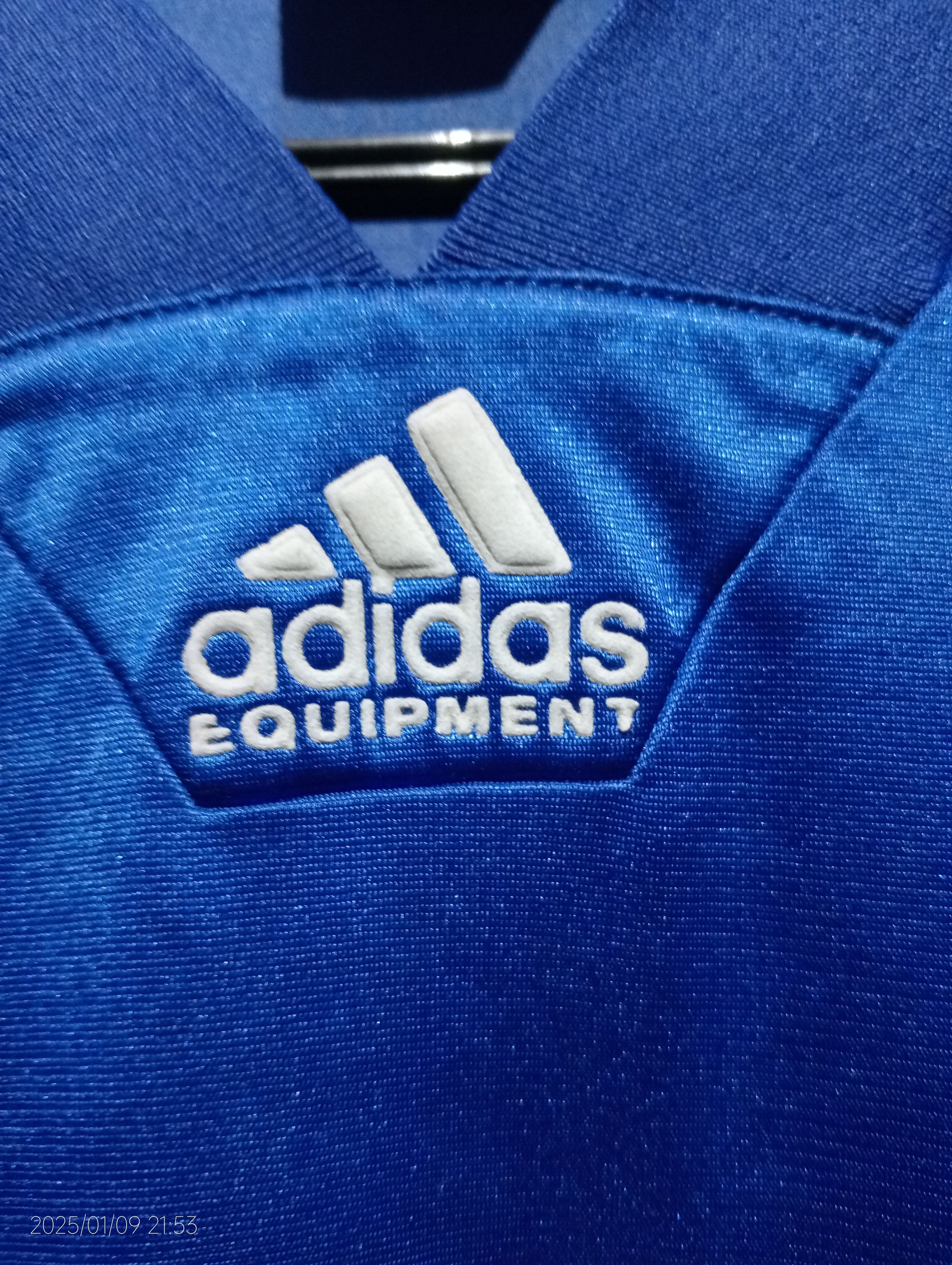 Adidas Vintage '90s Adidas Equipment Jersey Very Rare Size US XL / EU 56 / 4 - 4 Thumbnail