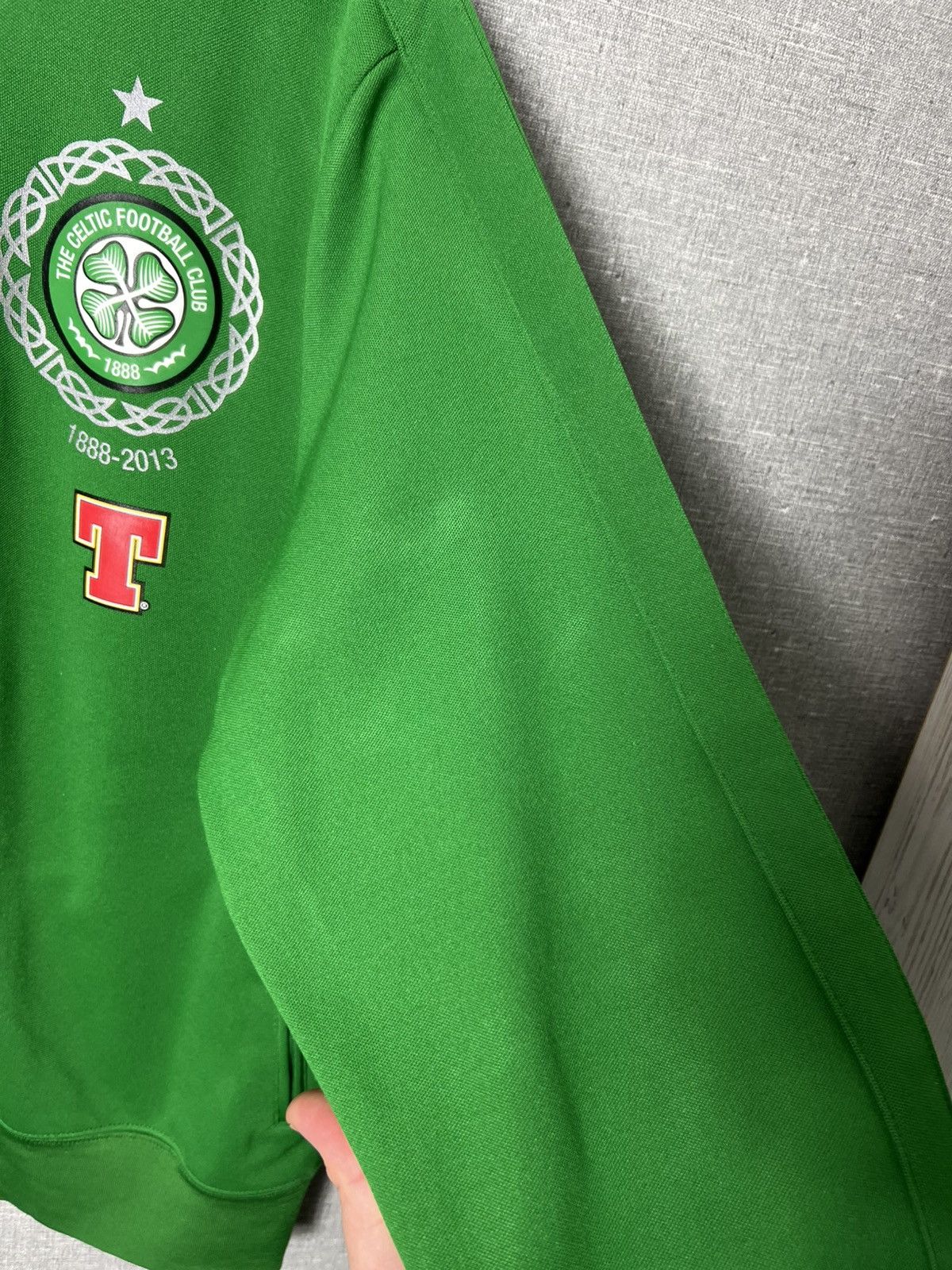 Nike Rare 2012/13 Nike Celtic Football Track Top Training Jacket Size US XL / EU 56 / 4 - 14 Thumbnail
