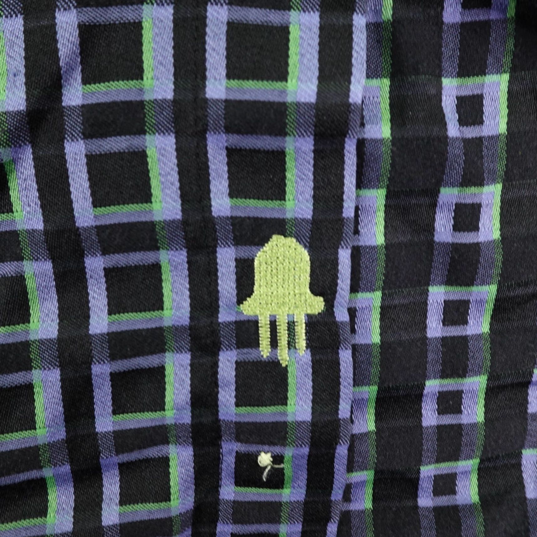 Luchiano Visconti VINTAGE Luchiano Visconti Plaid Button Up Shirt Men Large Black Regular Fit Long Sleeve Size US L / EU 52-54 / 3 - 4 Thumbnail