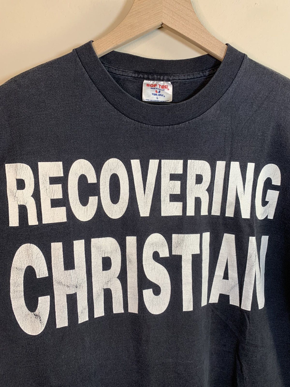 Band Tees × Vintage RARE* Vintage 1996 Tori Amos Recovering Christian Tour Shirt Size US M / EU 48-50 / 2 - 3 Thumbnail