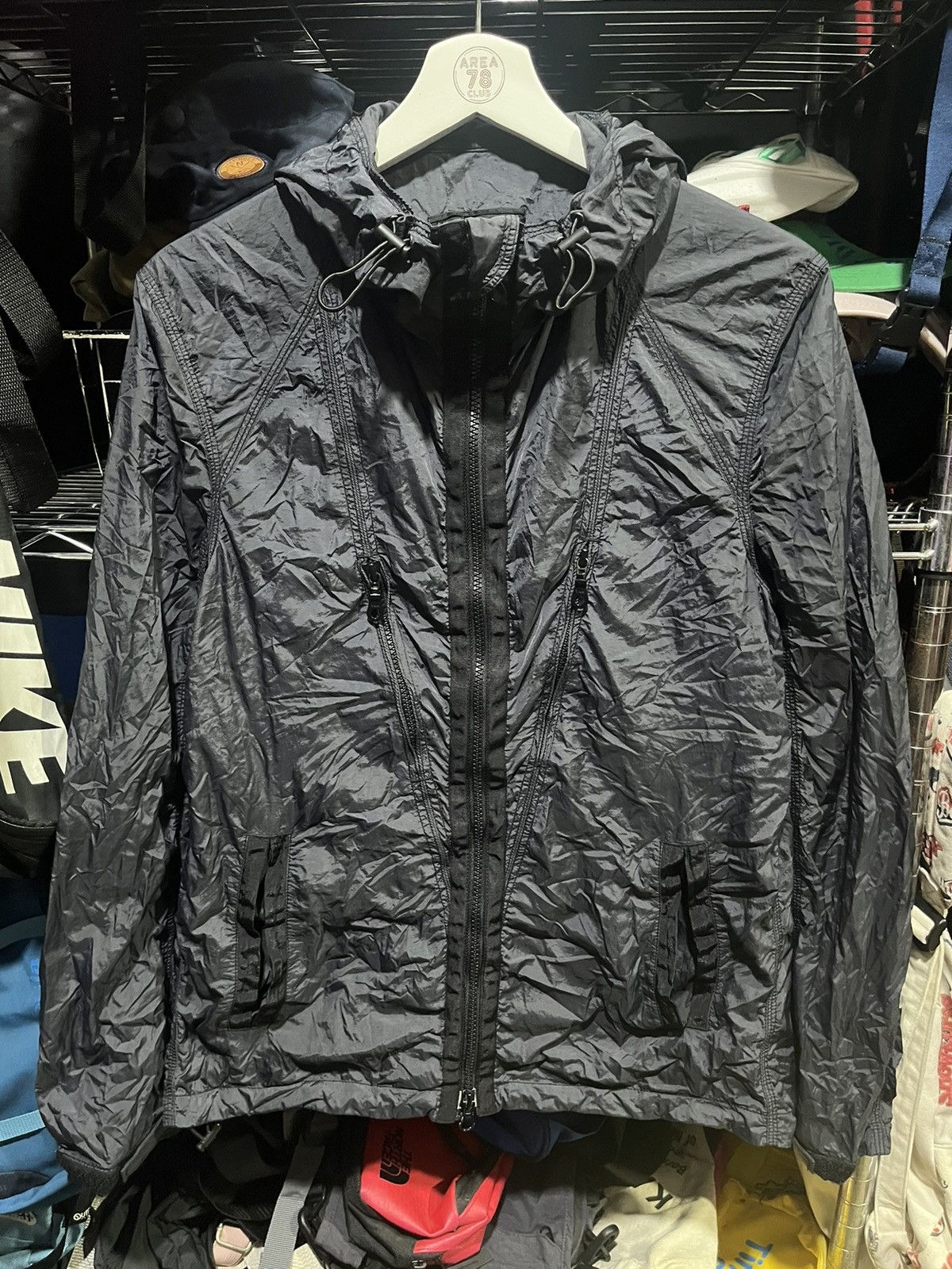 NANO universe Nano Universe Ground Floor Ninja Jacket Nylon Size L / US 10 / IT 46 - 1 Thumbnail