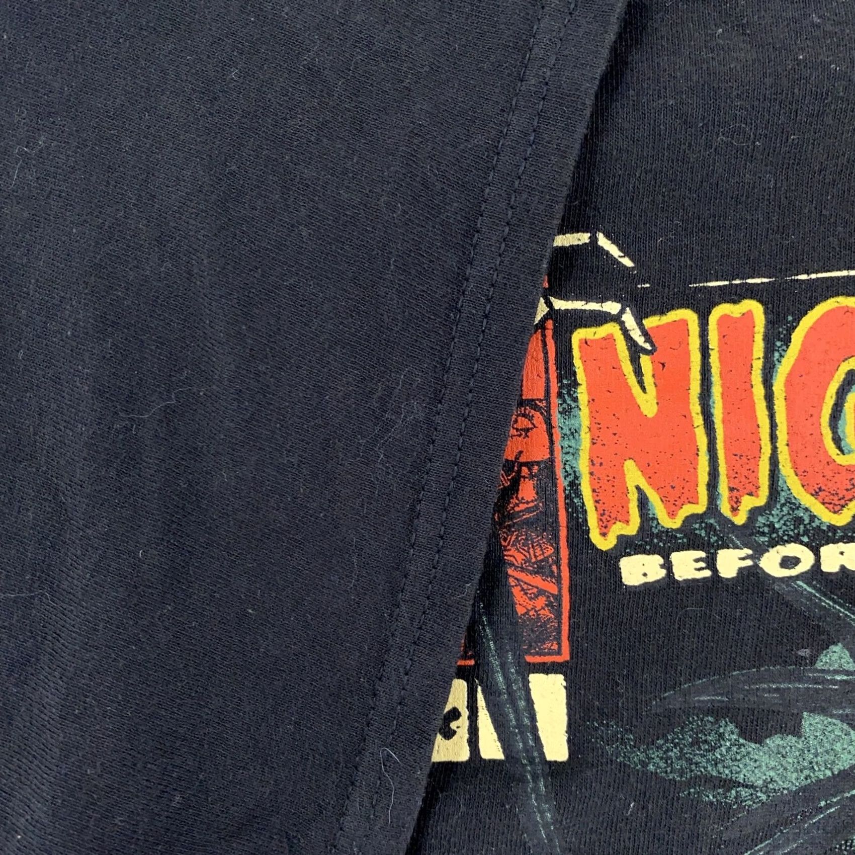 Vintage Nightmare Before Christmas Shirt Mens Small Black Jack Skellington Disney Tee Size US S / EU 44-46 / 1 - 7 Thumbnail