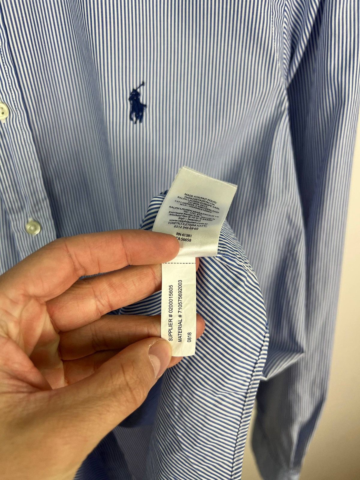 Polo Ralph Lauren Polo Ralph Lauren luxury shirt size L Size US L / EU 52-54 / 3 - 5 Thumbnail