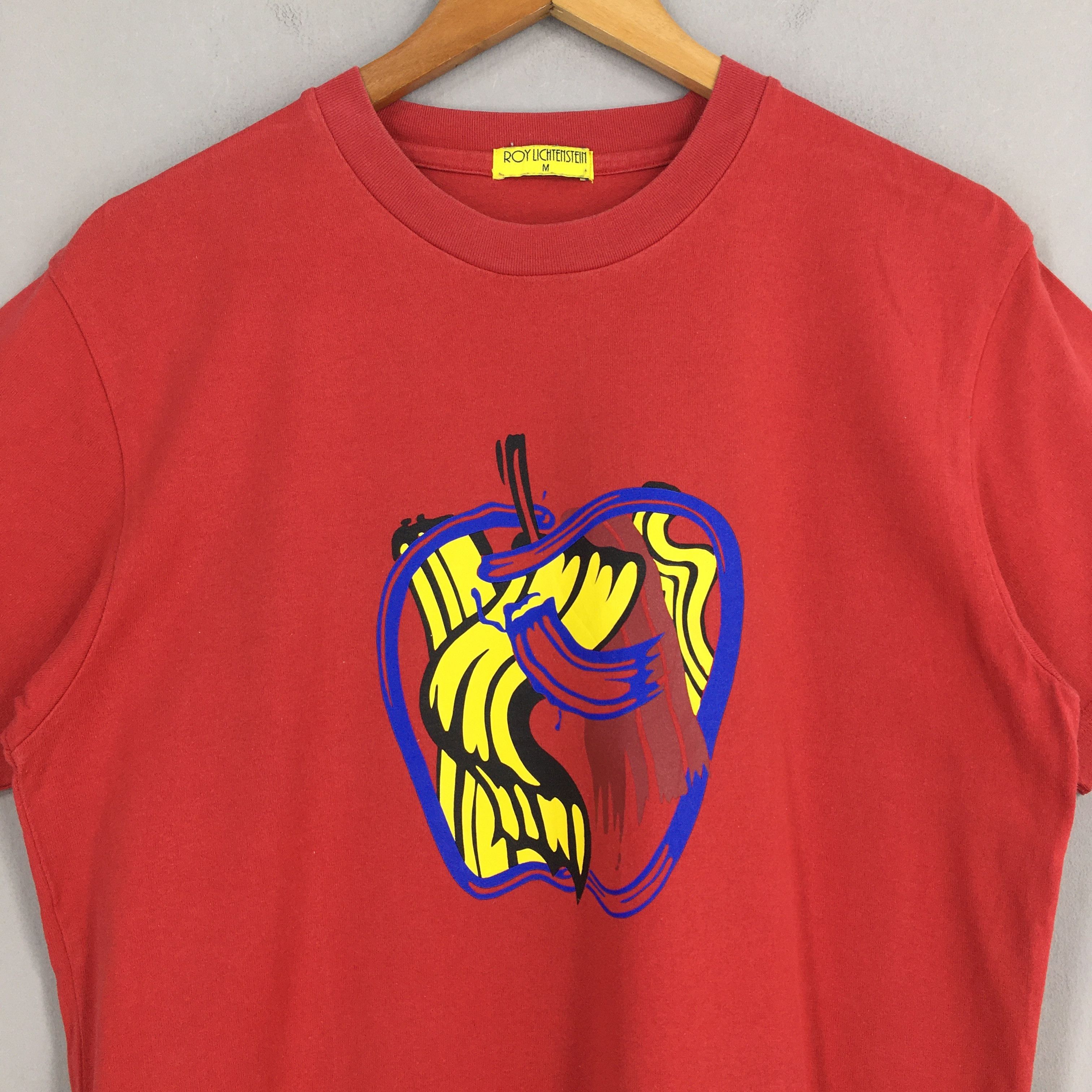 Other Roy Lichtenstein Brushstrokes Apple 1983 Artwork T Shirt M Size US M / EU 48-50 / 2 - 2 Thumbnail