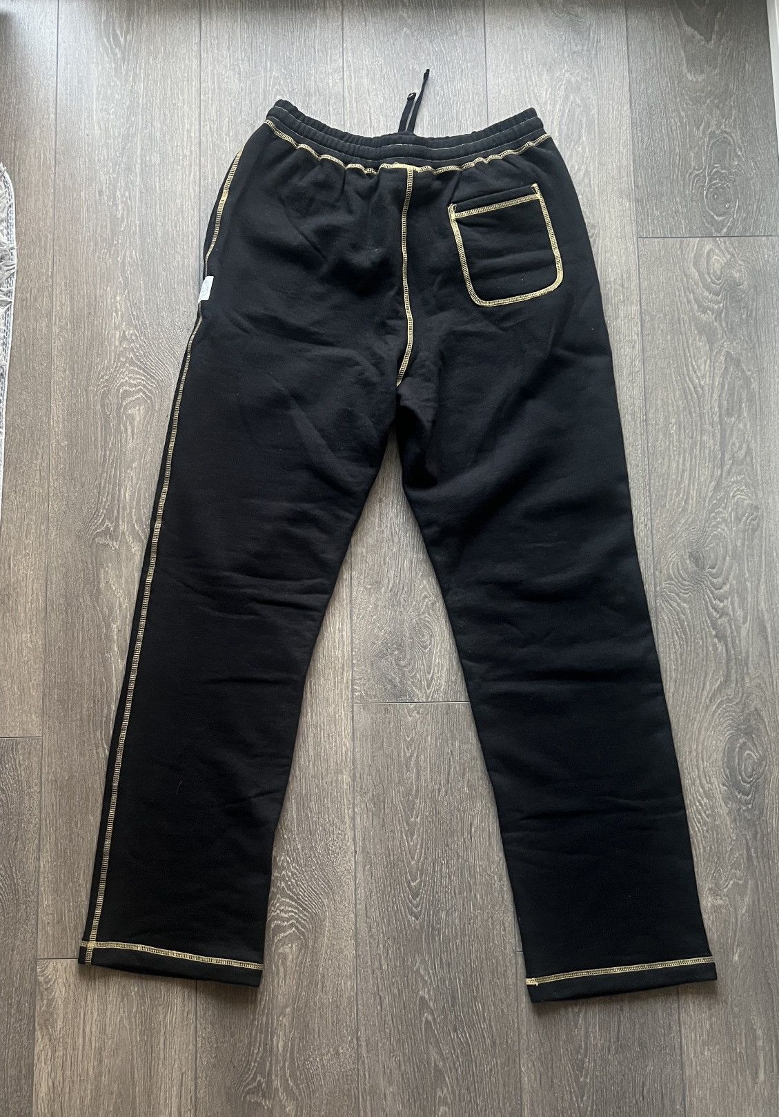 October's Very Own October’s Very Own Black Stitch Sweatpants Size US 31 - 2 Thumbnail
