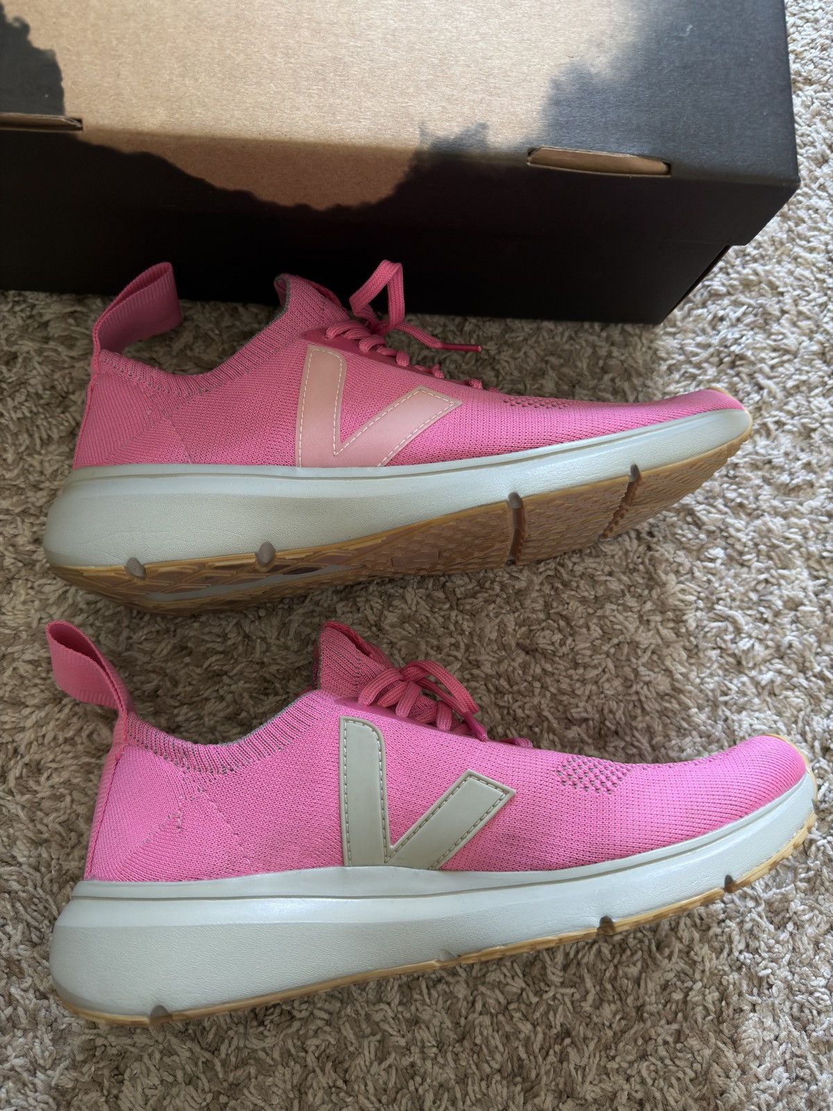 Rick Owens × Veja Veja Runner POP Pink Size US 9 / EU 42 - 3 Thumbnail