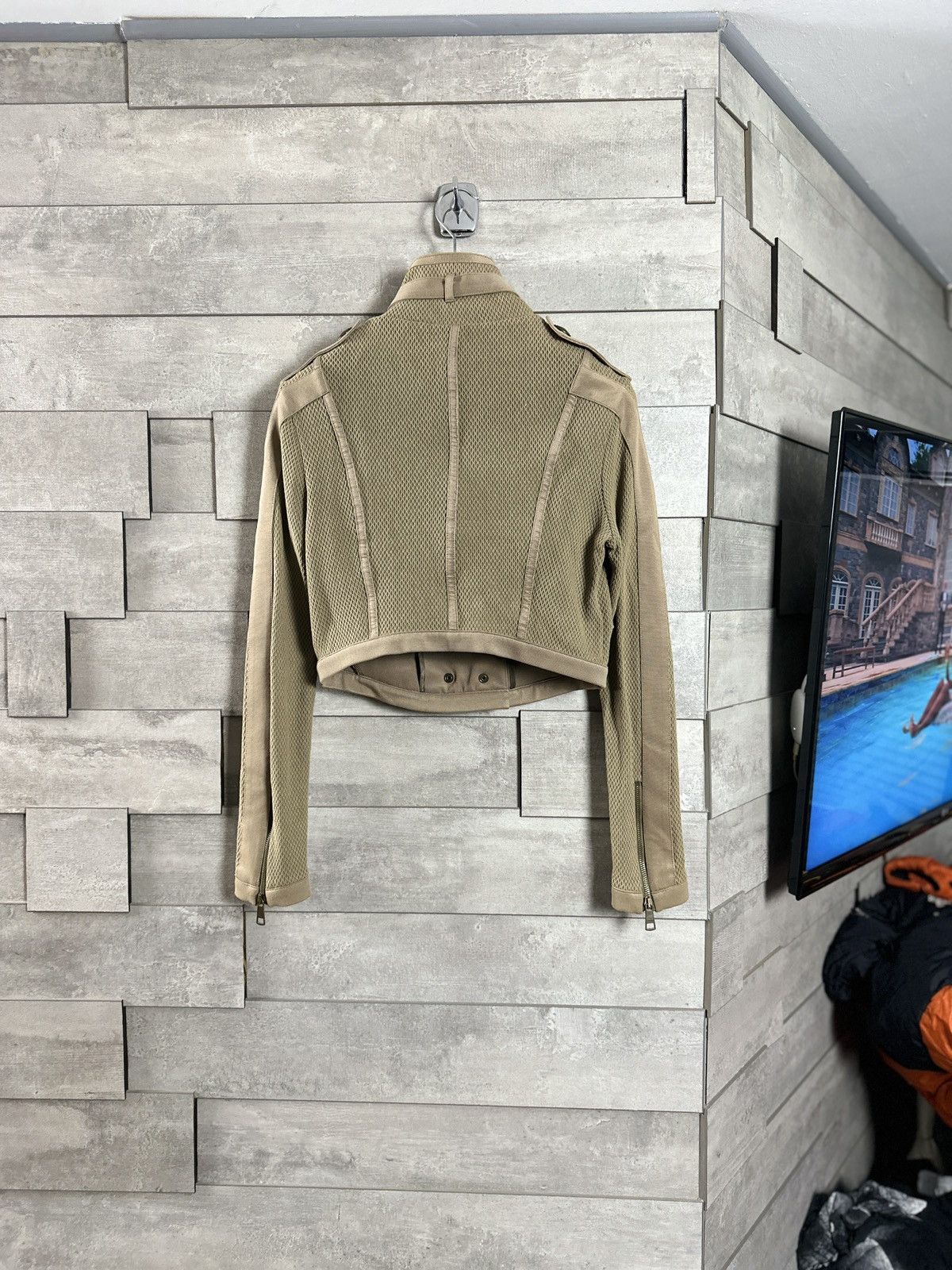 Burberry Crazy cropped Burberry jacket Size S / US 4 / IT 40 - 2 Thumbnail