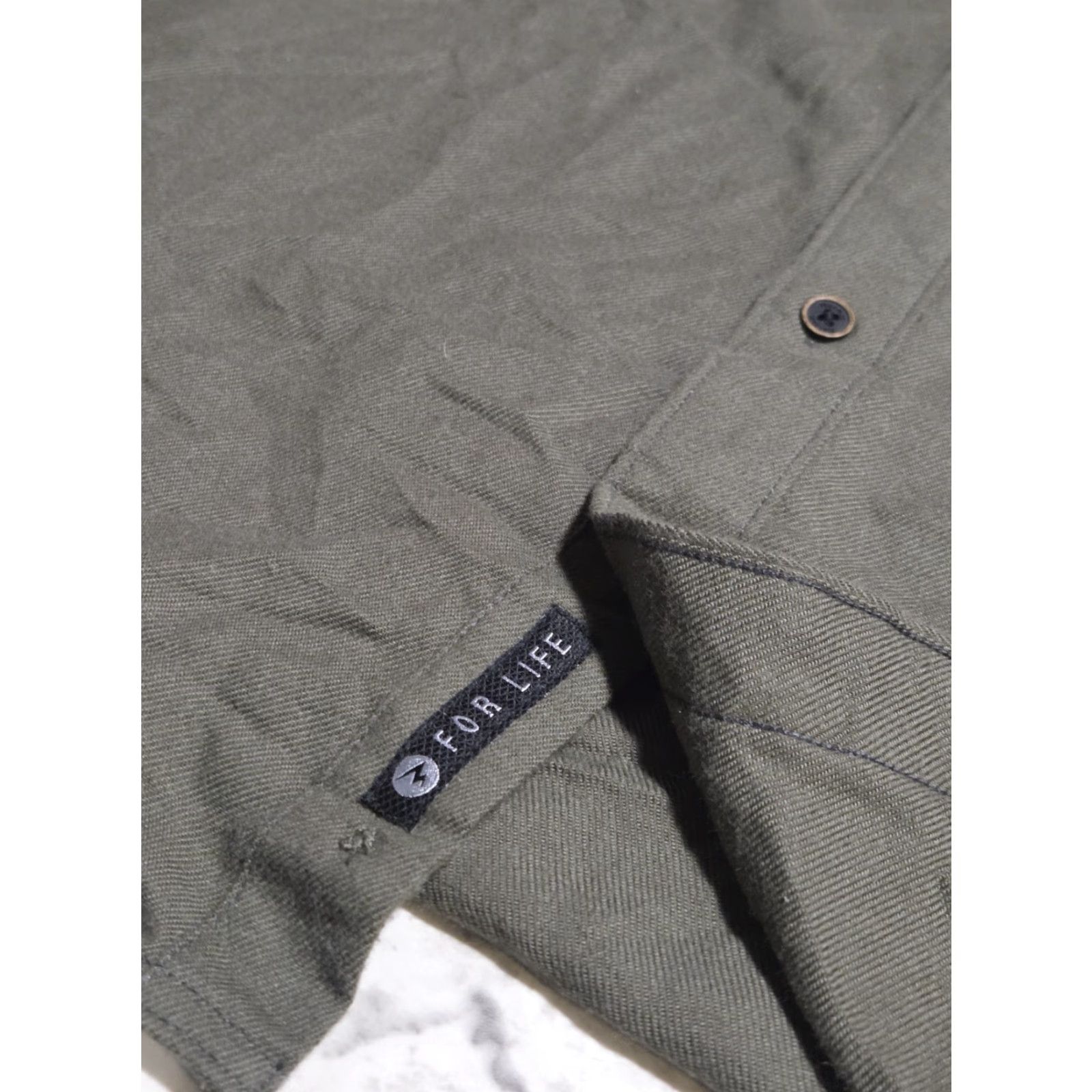 Marmot Marmot Mens Shirt Hobson Midweight Flannel Long-Sleeve Green Button-Up Size S Regular Adult Mens Size US S / EU 44-46 / 1 - 6 Thumbnail