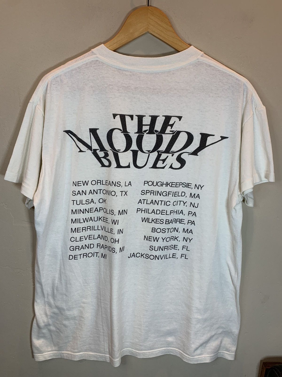 Band Tees × Brockum × Vintage *RARE* Vintage 1991 Moody Blues Tour Of The Kingdoms T-Shirt Size US L / EU 52-54 / 3 - 2 Thumbnail