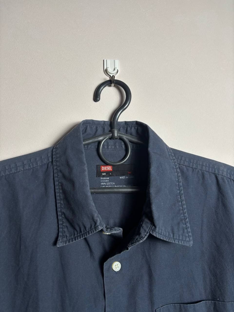 Diesel Diesel Y2K Fade Vintage Avant Garde polo T-Shirt Size US L / EU 52-54 / 3 - 3 Thumbnail