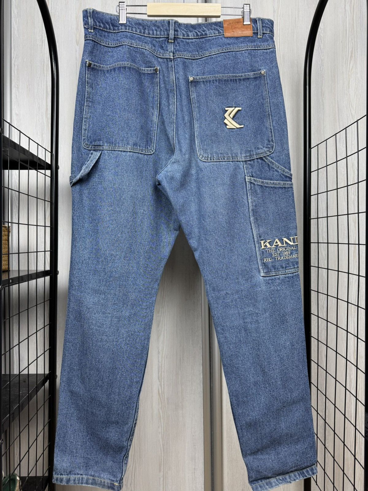Karl Kani Vintage Hip Hop Skater 1990s Jeans Big Back Logo