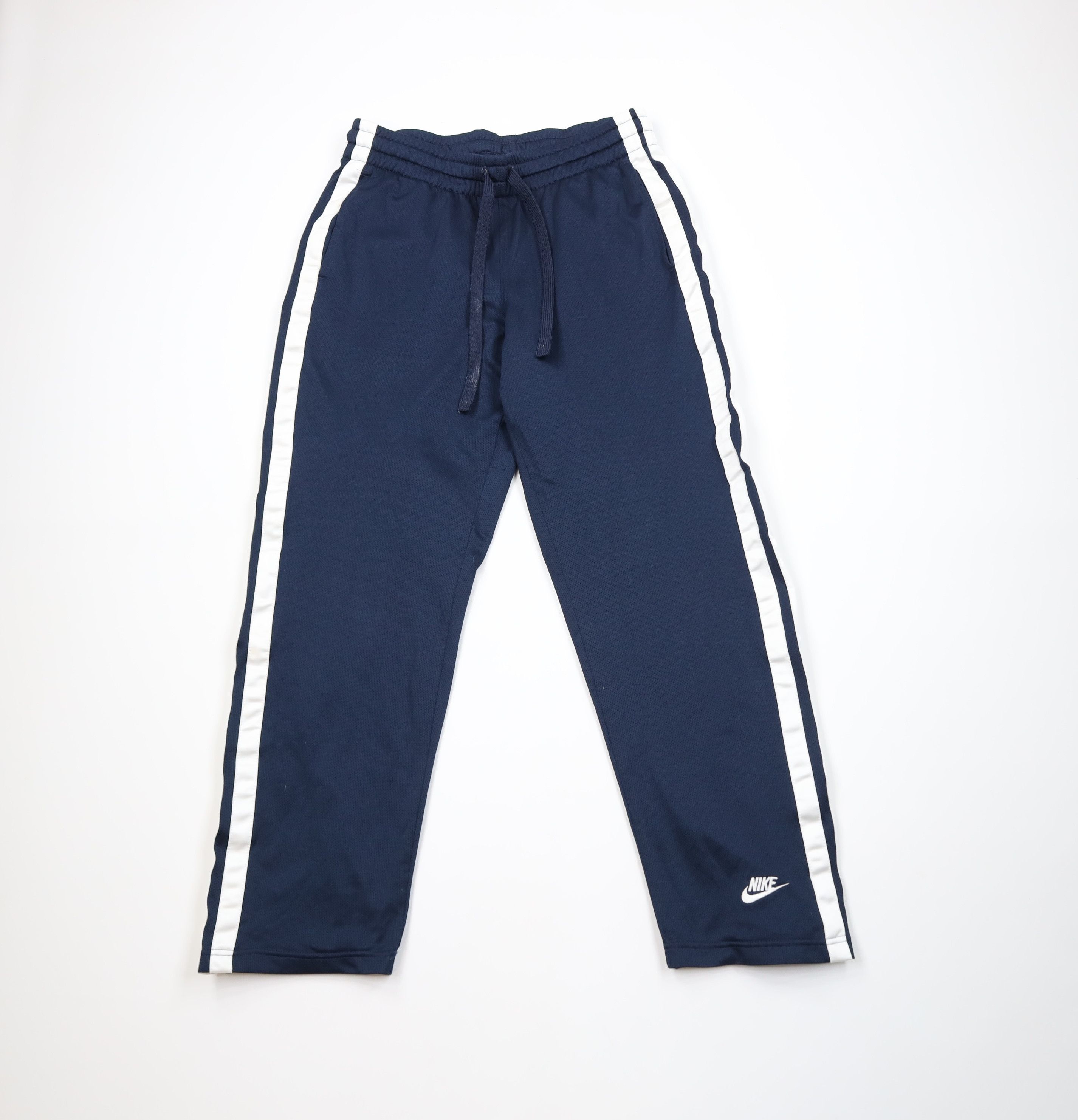 Nike Vintage 90s Y2K Nike Scott Mini Swoosh Mesh Wide Leg Pants Size US 34 / EU 50 - 1 Thumbnail