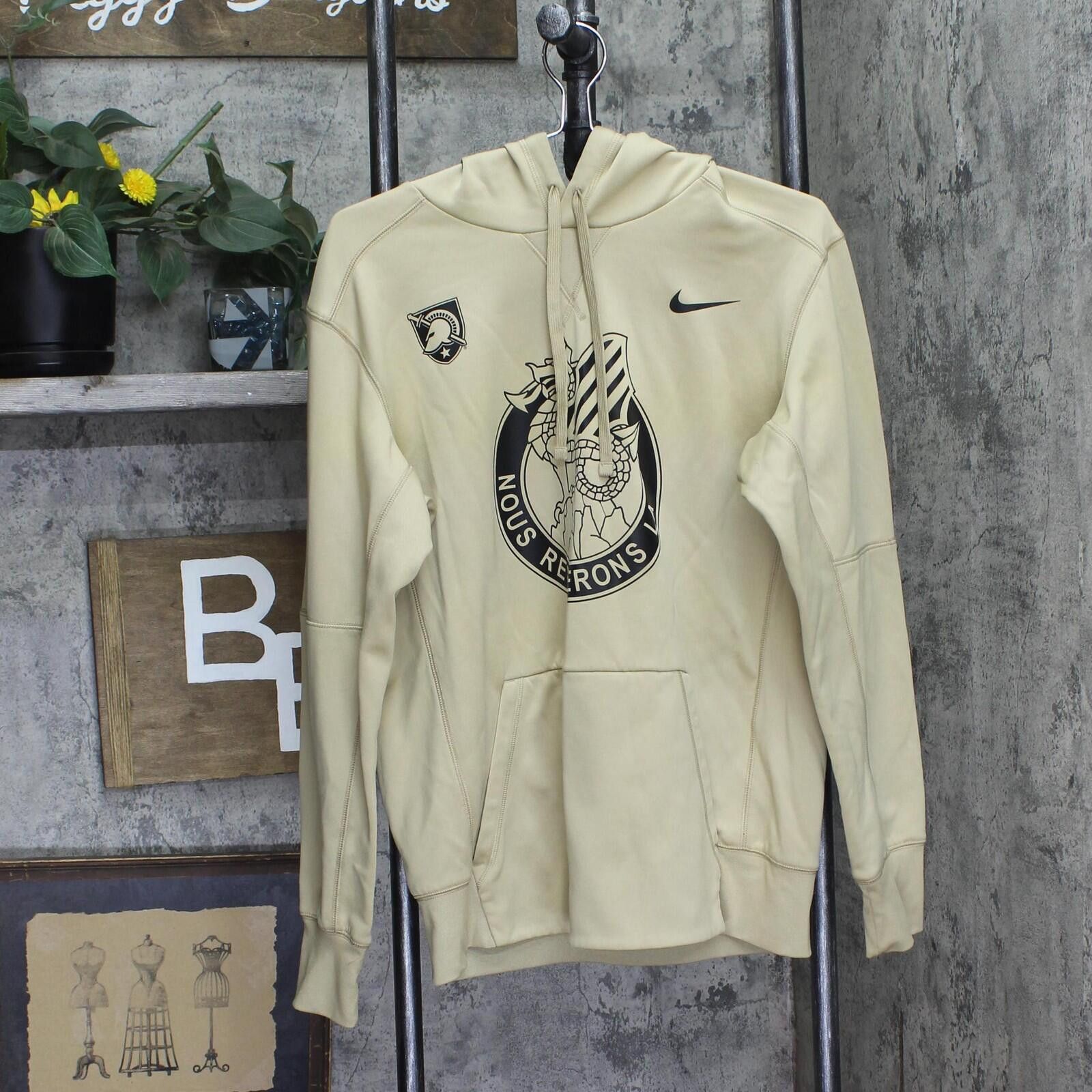 Nike Nike Nous La Therma Po Hoodie Fleece Lined Gold Yellow M Size US M / EU 48-50 / 2 - 1 Thumbnail