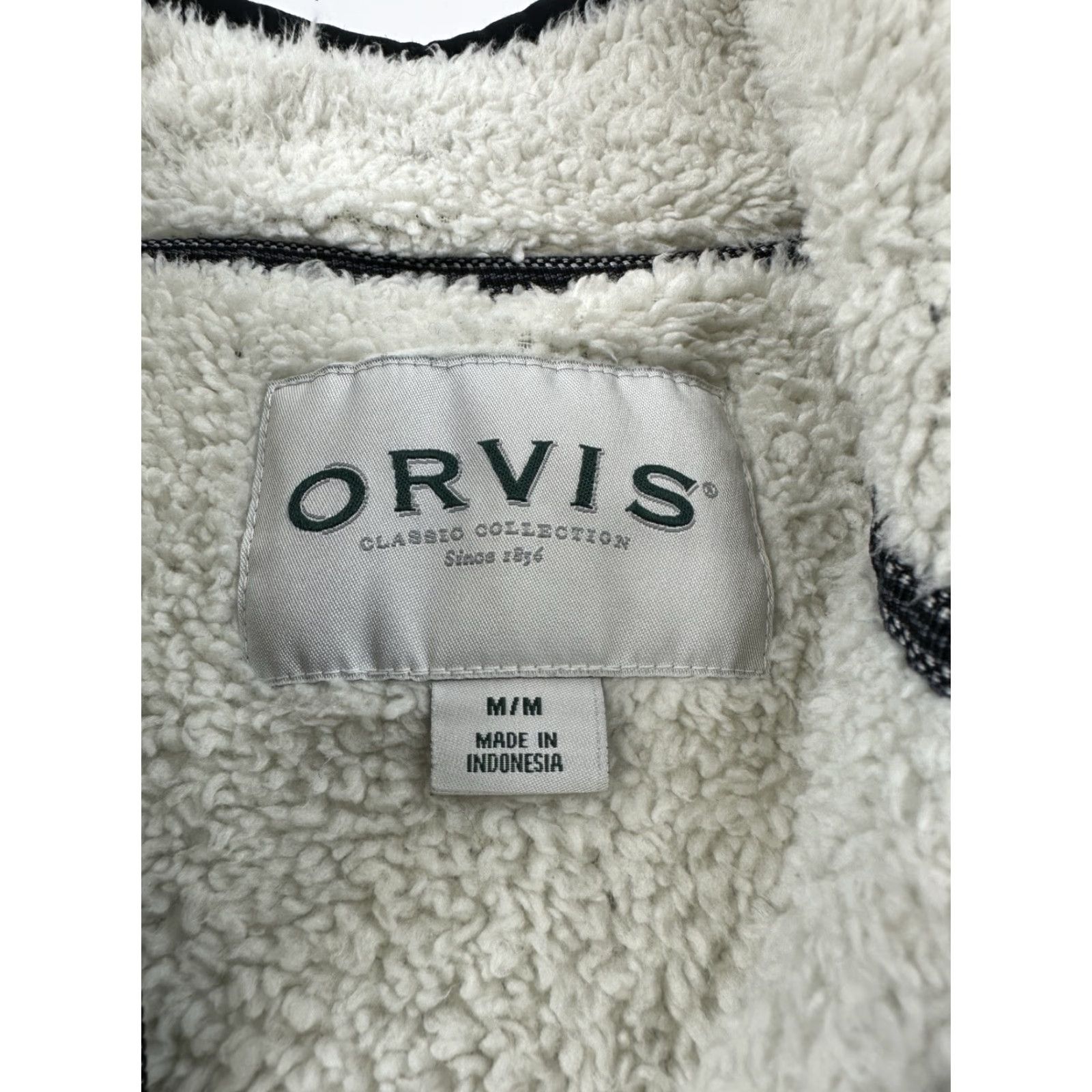 Orvis Orvis Sweater Mens Medium Gray 1/4 Zip Pullover Fleece Lined Mock Neck Travel Casual Shipping: N/A Size US M / EU 48-50 / 2 - 5 Thumbnail