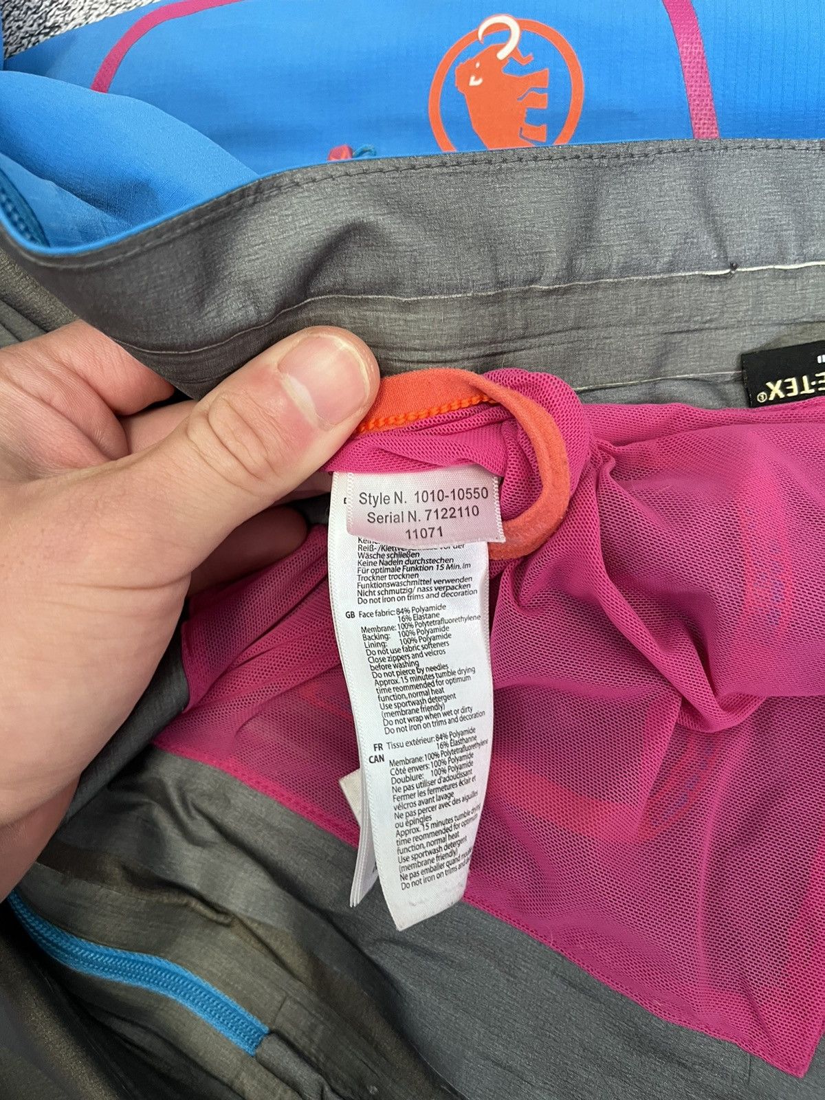 Mammut Mammut Eiger Extreme Mittellegi Jacket Gore Tex Pro Shell3L Size L / US 10 / IT 46 - 10 Thumbnail