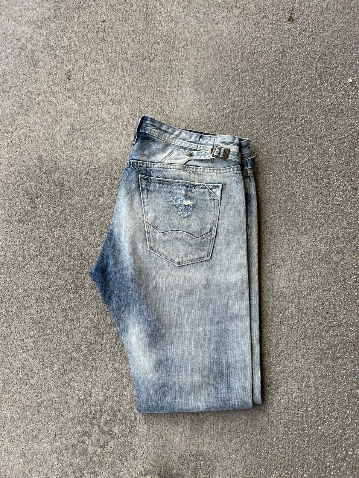 Image of Cult Of Individuality Japanese Selvedge Denim Jeans in Light Denim, Men's (Size 38)