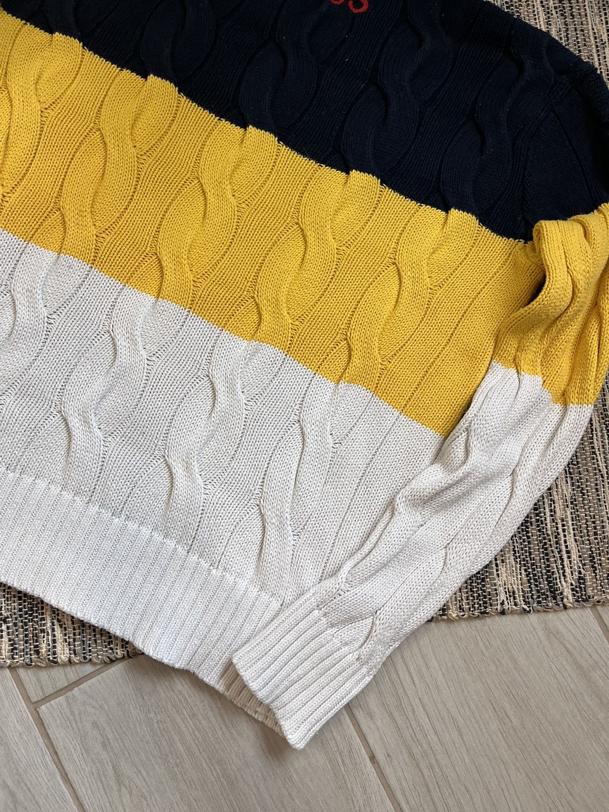 Polo Ralph Lauren × Vintage Polo Ralph Lauren Knit Cable Sweater RL-93 Size S / US 4 / IT 40 - 11 Thumbnail