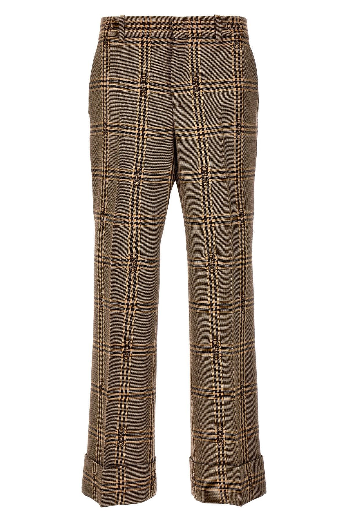 image of Gucci 'morsetto' Pants in Beige, Women's (Size 27)