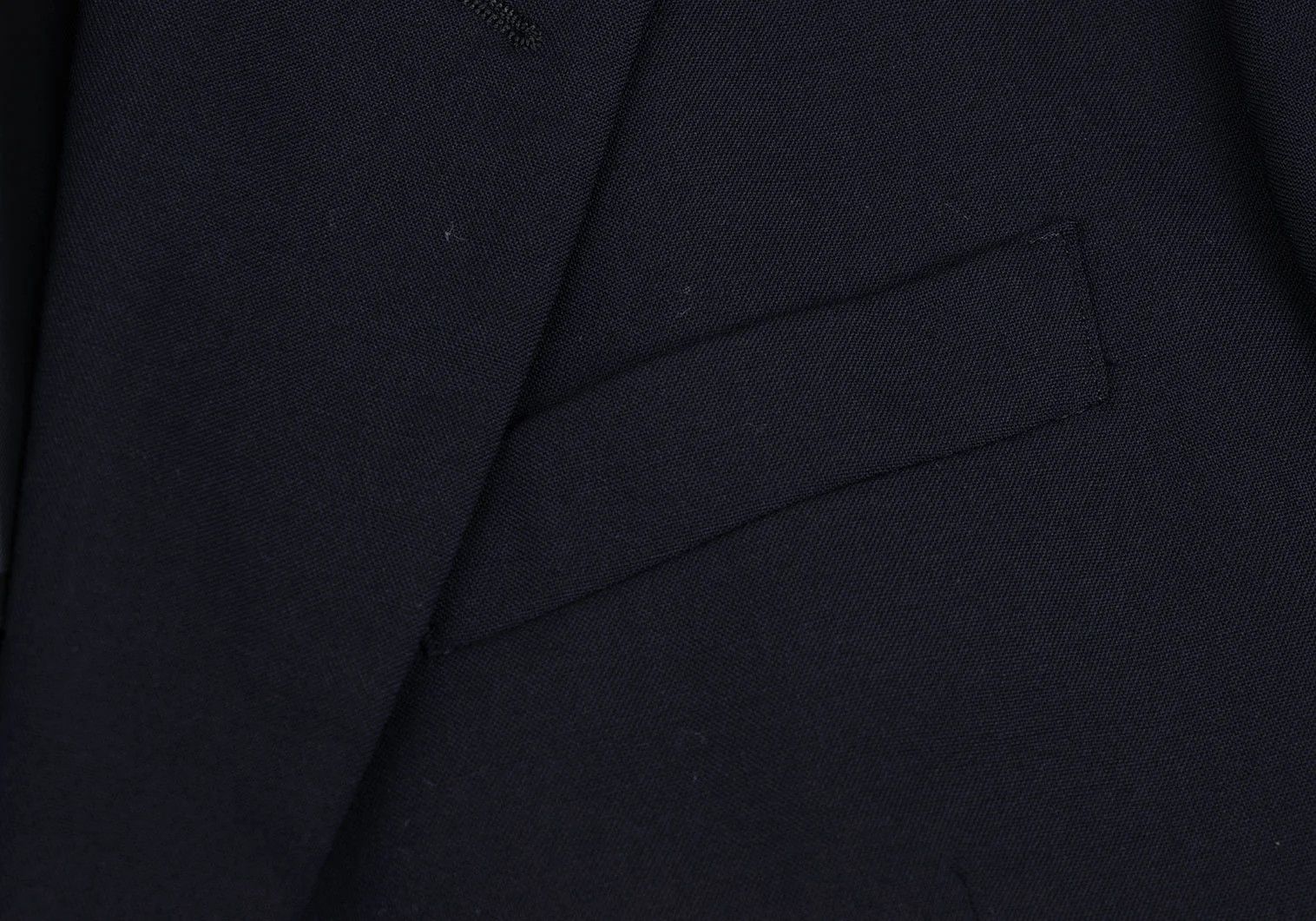 Yohji Yamamoto Yohji Yamamoto DURBAN Wool Tailored Jacket Navy M Size US M / EU 48-50 / 2 - 7 Thumbnail