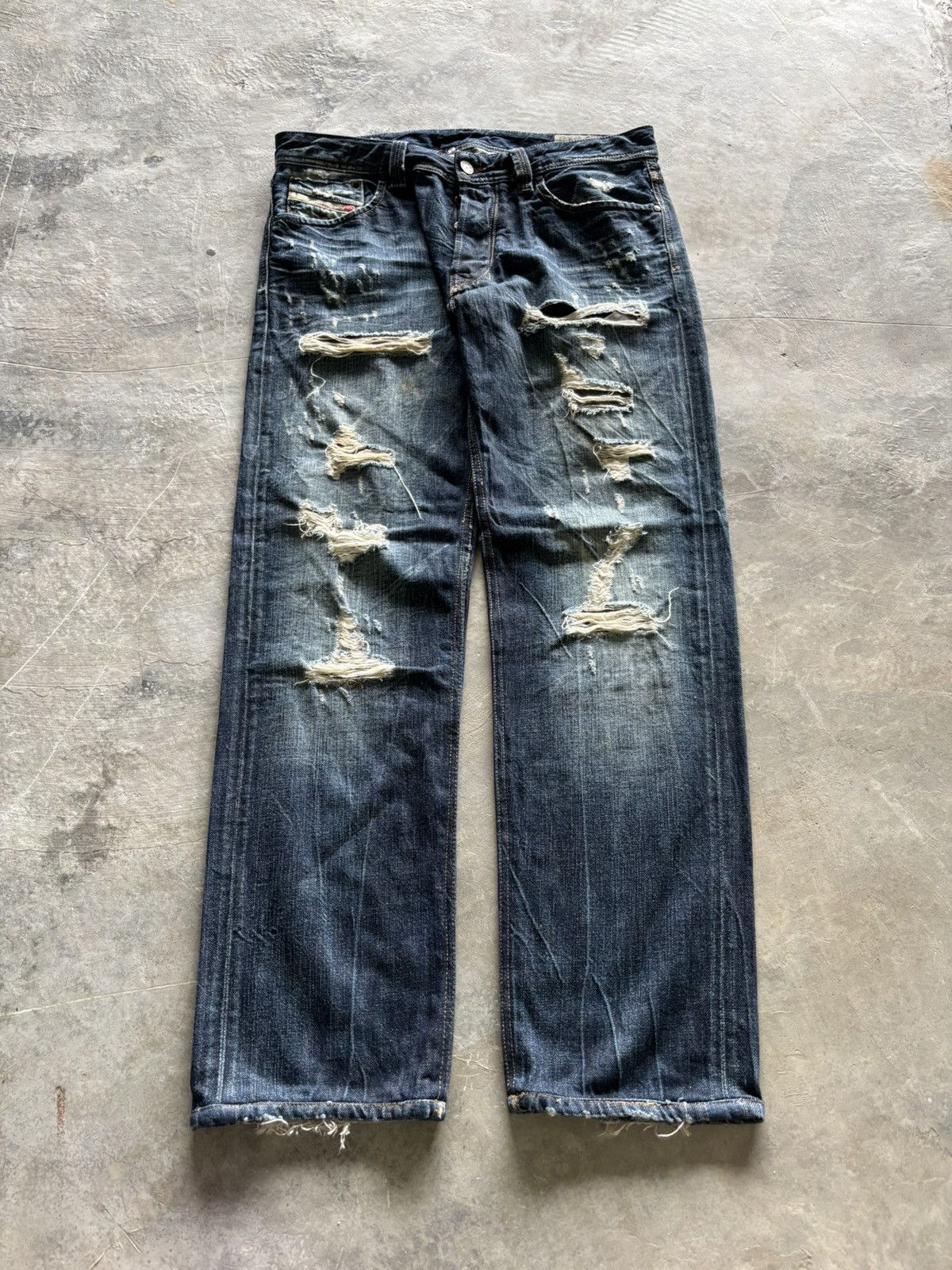 Diesel × Diesel Black Gold distressed diesel industry denim sick faded design Size US 34 / EU 50 - 1 Thumbnail