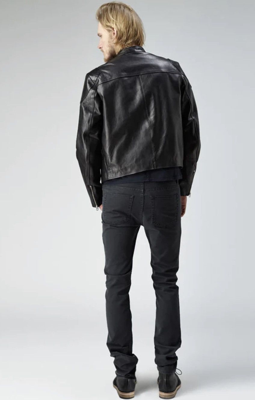 Acne Studios Acne Studios Neil Taped Leather Jacket Black Size Medium 48 Size US M / EU 48-50 / 2 - 19 Thumbnail