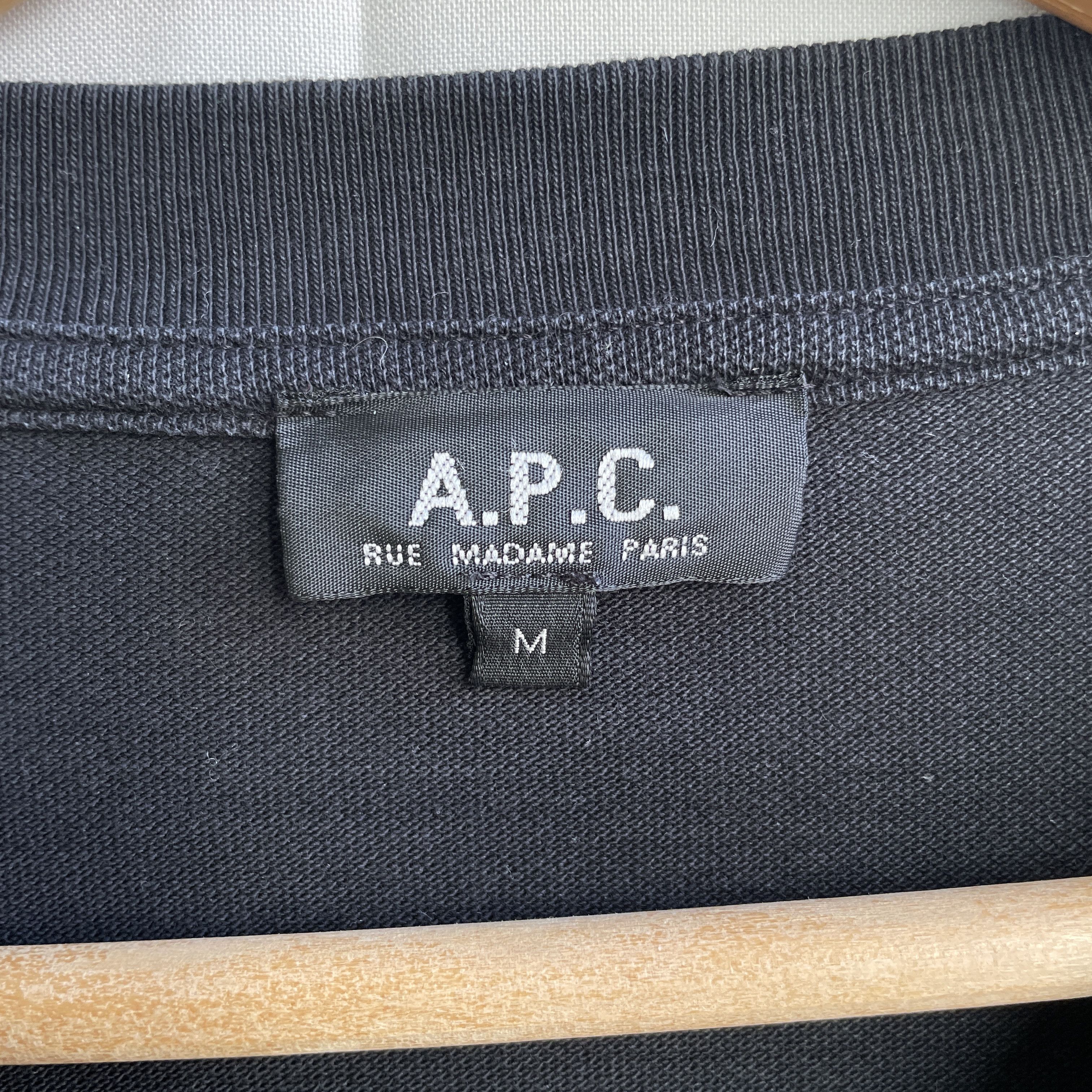 A.P.C. A.P.C. Lightweight Cotton Zip-Up Bomber Cardigan Size M Size US M / EU 48-50 / 2 - 11 Thumbnail