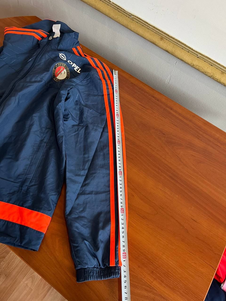 Adidas 2015 FEYENOORD TRAINING SOCCER FOOTBALL TRACK ZIP JACKET M Size US M / EU 48-50 / 2 - 19 Thumbnail