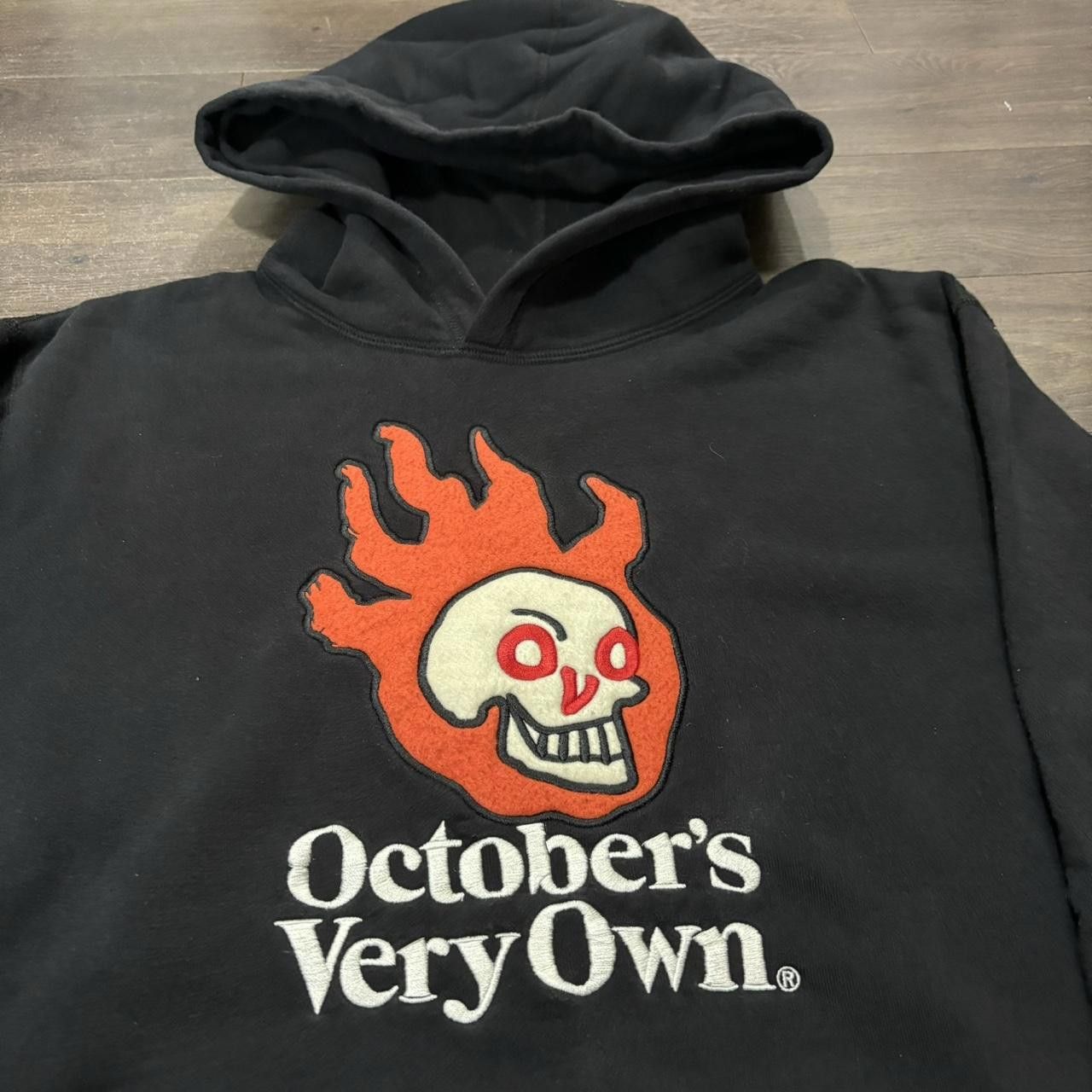 Designer Ovo Octobers Very Own Flame Head Hoodie XL Size US XL / EU 56 / 4 - 2 Thumbnail