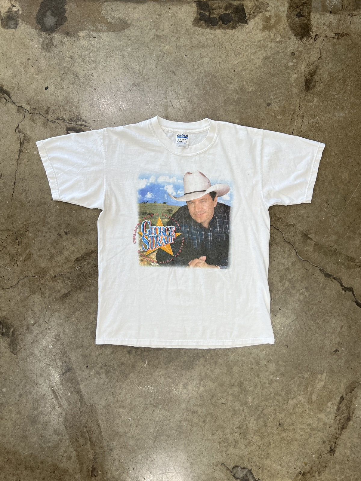 Band Tees Vintage 1999 George Straight Music Country Concert Tee Large Size US L / EU 52-54 / 3 - 2 Thumbnail