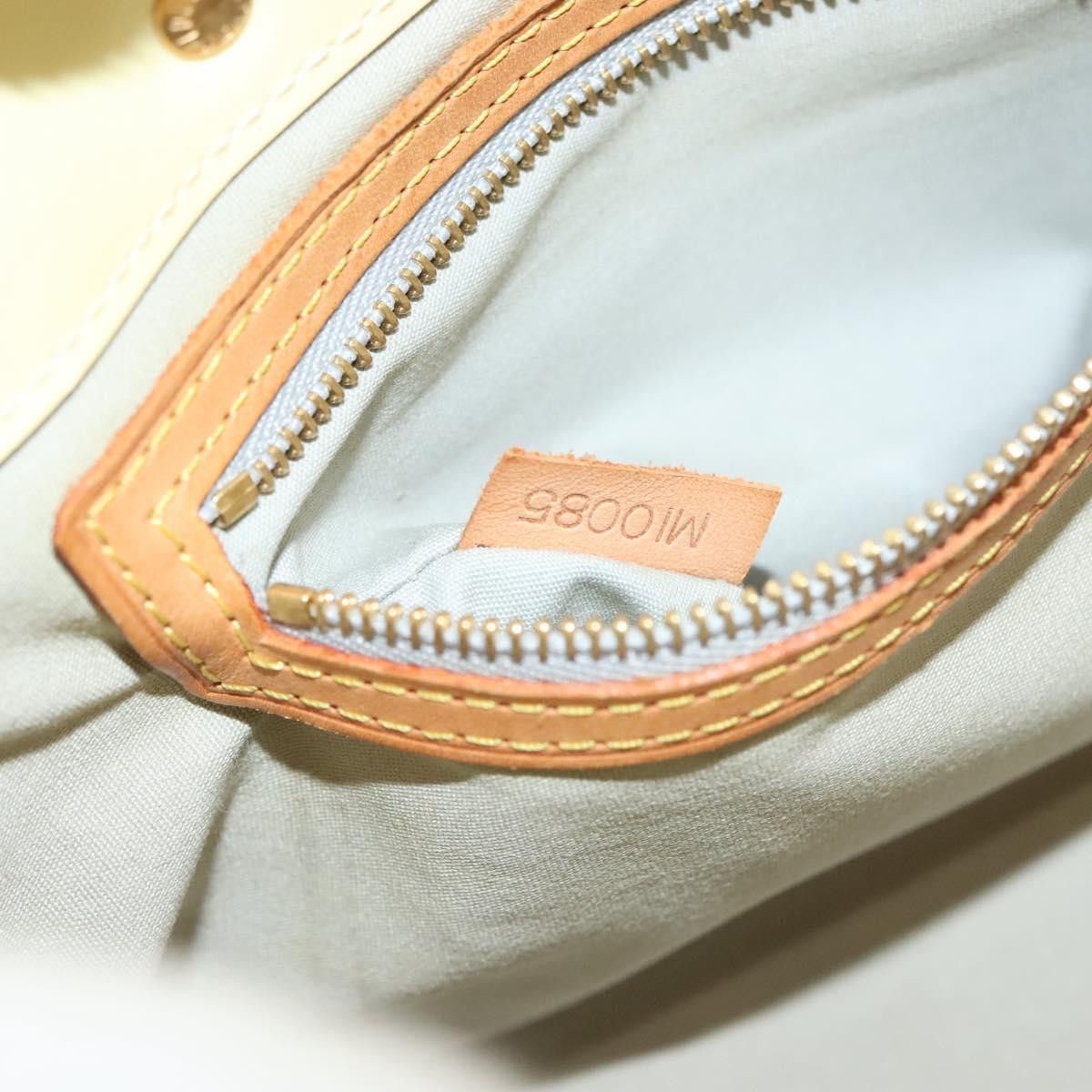 Louis Vuitton LOUIS VUITTON Monogram Vernis Reade PM Hand Bag Perle M91336 Size ONE SIZE - 12 Thumbnail