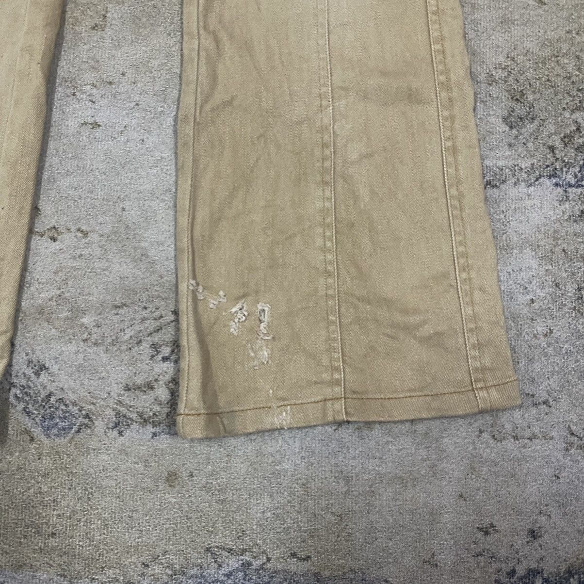 14th Addiction × Japanese Brand Eterno Bellezza Multi Plaid Flare Pants Size 27" / US 4 / IT 40 - 5 Thumbnail
