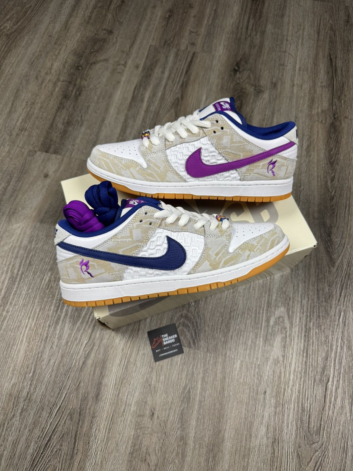 Nike SB Nike SB Dunk Low Sequoia White Gum | Grailed