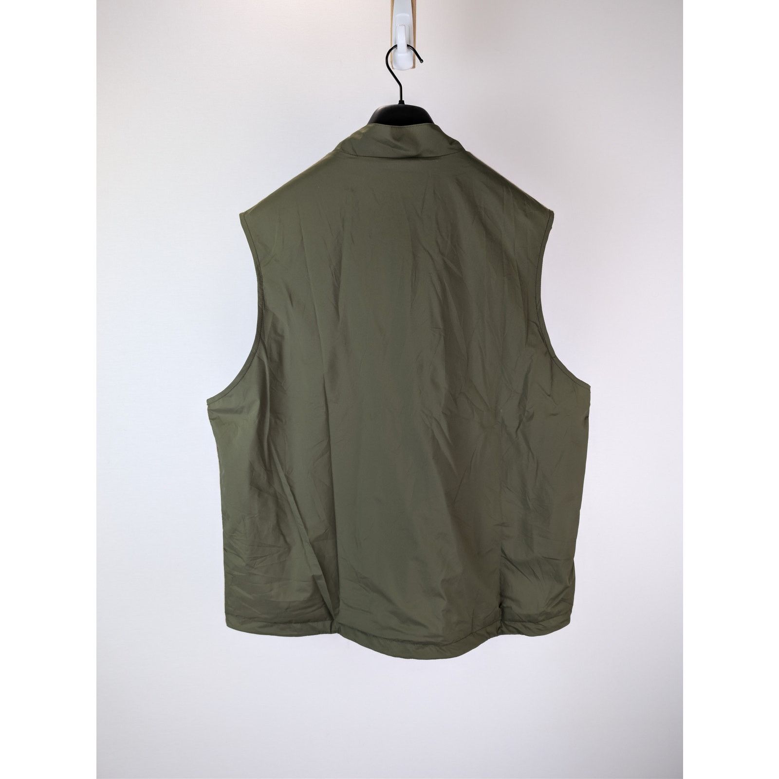 Palm Angels o1rshd1 Classic Logo Vest in Military Green / Off White Size US L / EU 52-54 / 3 - 11 Thumbnail