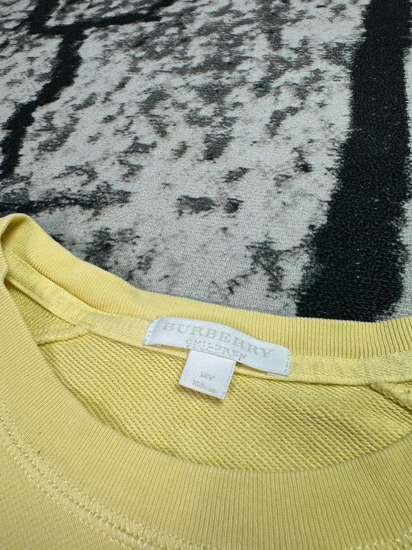 Burberry Burberry crewneck sweatshirt yellow logo S Size S / US 4 / IT 40 - 5 Thumbnail