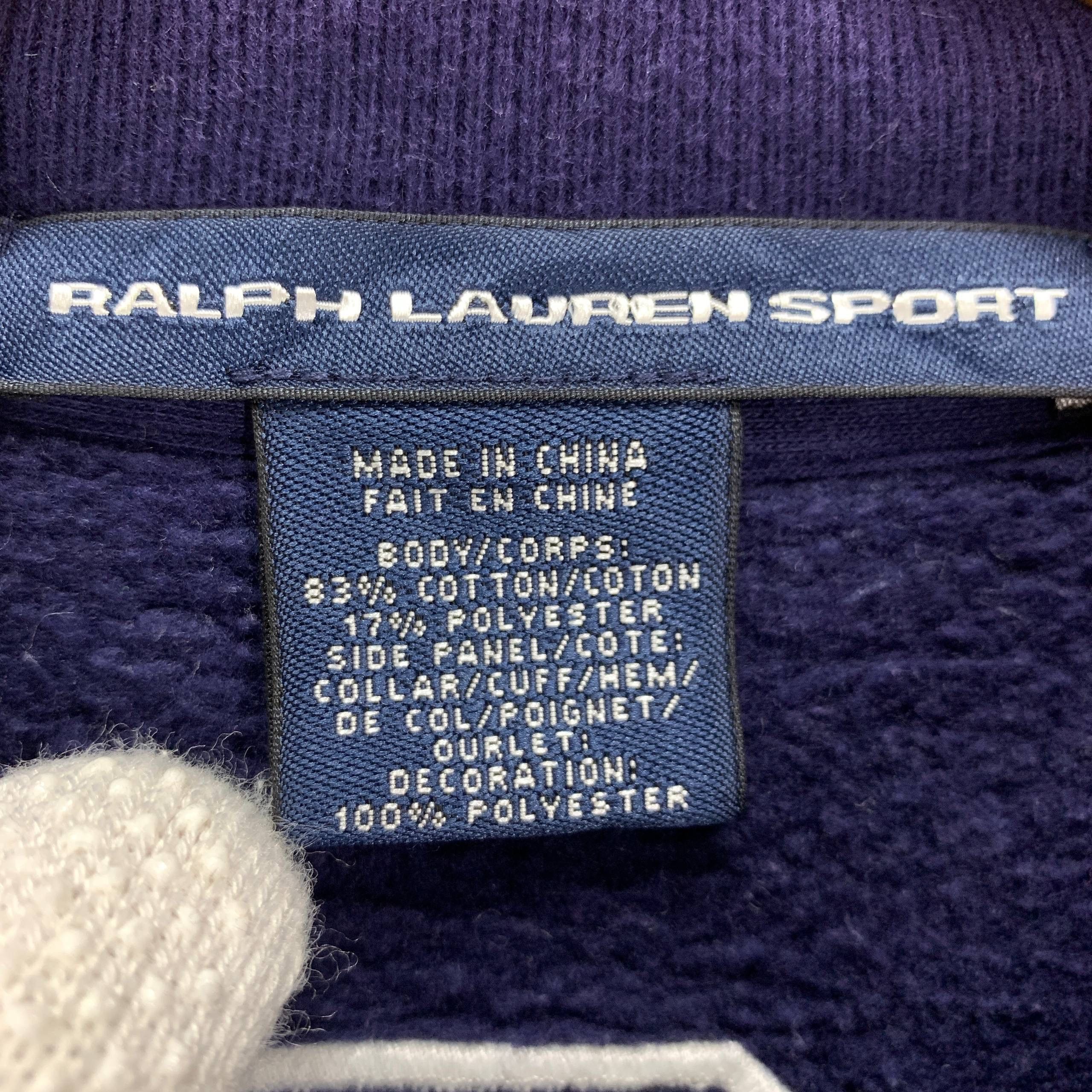 Ralph Lauren RALPH LAUREN SPORT Flip Collar Sweatshirt #2608/Z Size US XS / EU 42 / 0 - 7 Thumbnail
