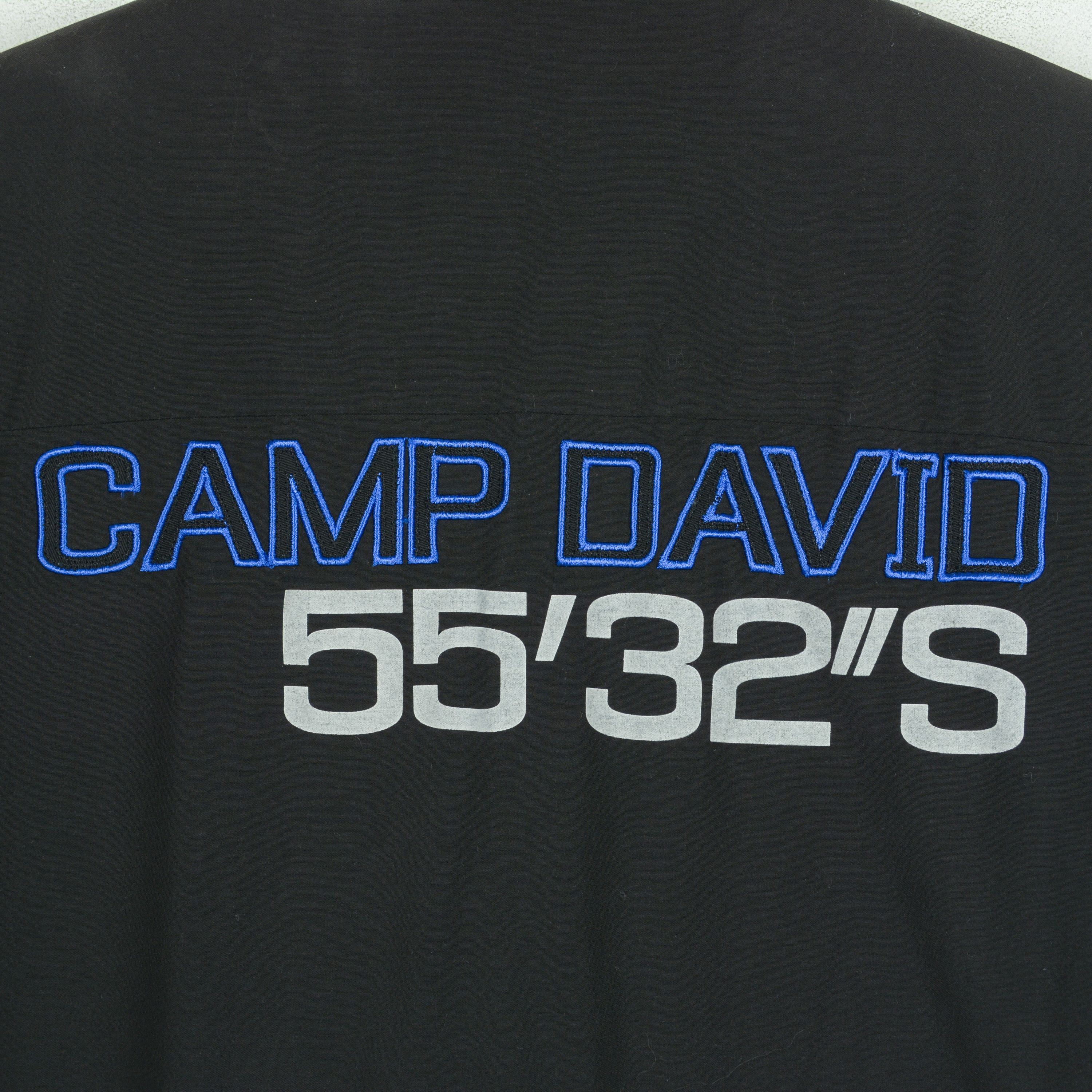Camp David Original Blue Bomber Jacket M Coat Windbreaker Logo Size US M / EU 48-50 / 2 - 6 Thumbnail