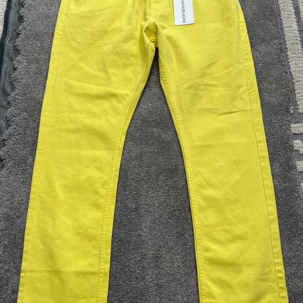 Designer Calvin Klein jeans modern classics slim pants Size 32" / US 10 / IT 46 - 4 Thumbnail