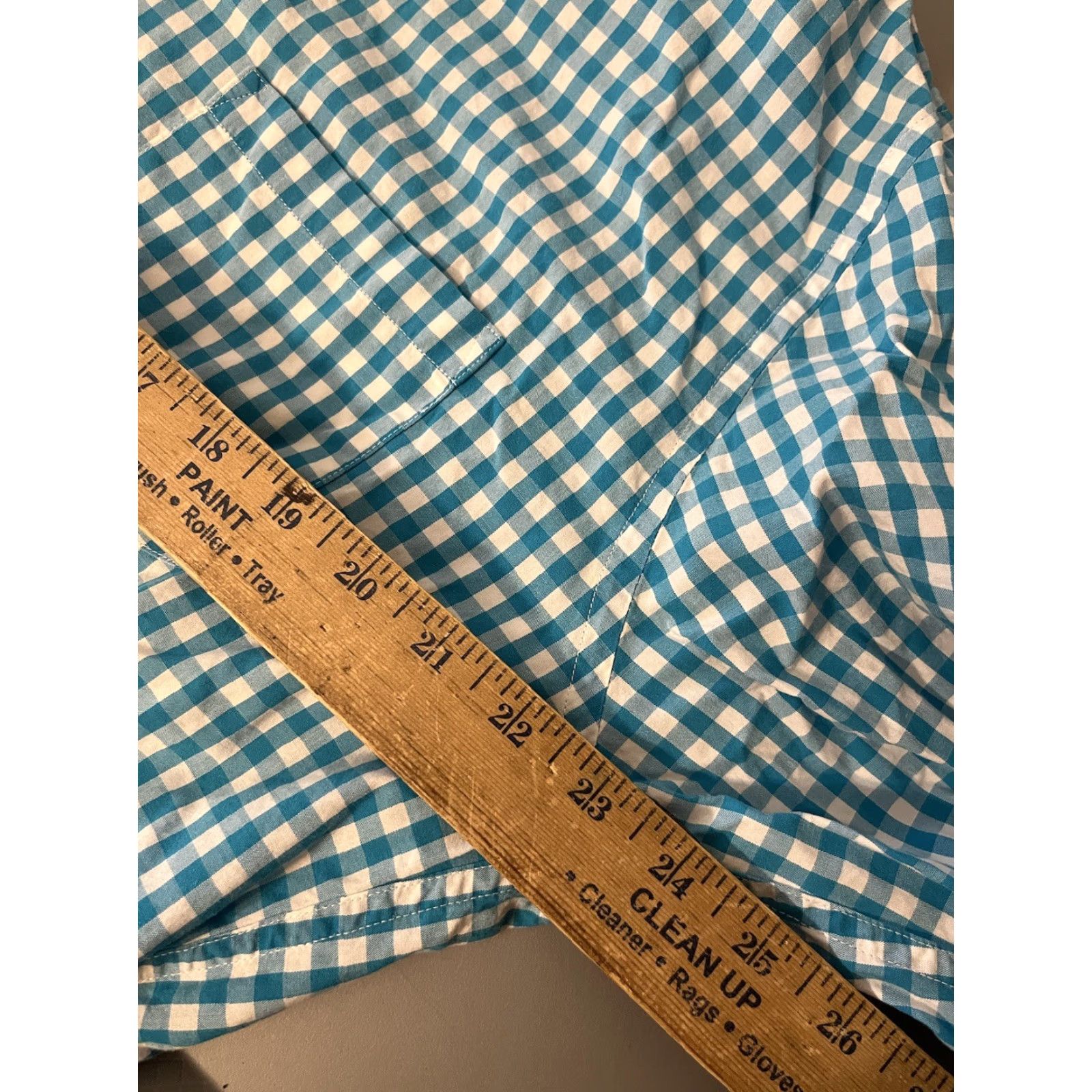 J.Crew VINTAGE J.CREW Men’s Shirt Long Sleeve Button-Down Blue Gingham Plaid XL Casual Size US XL / EU 56 / 4 - 6 Thumbnail