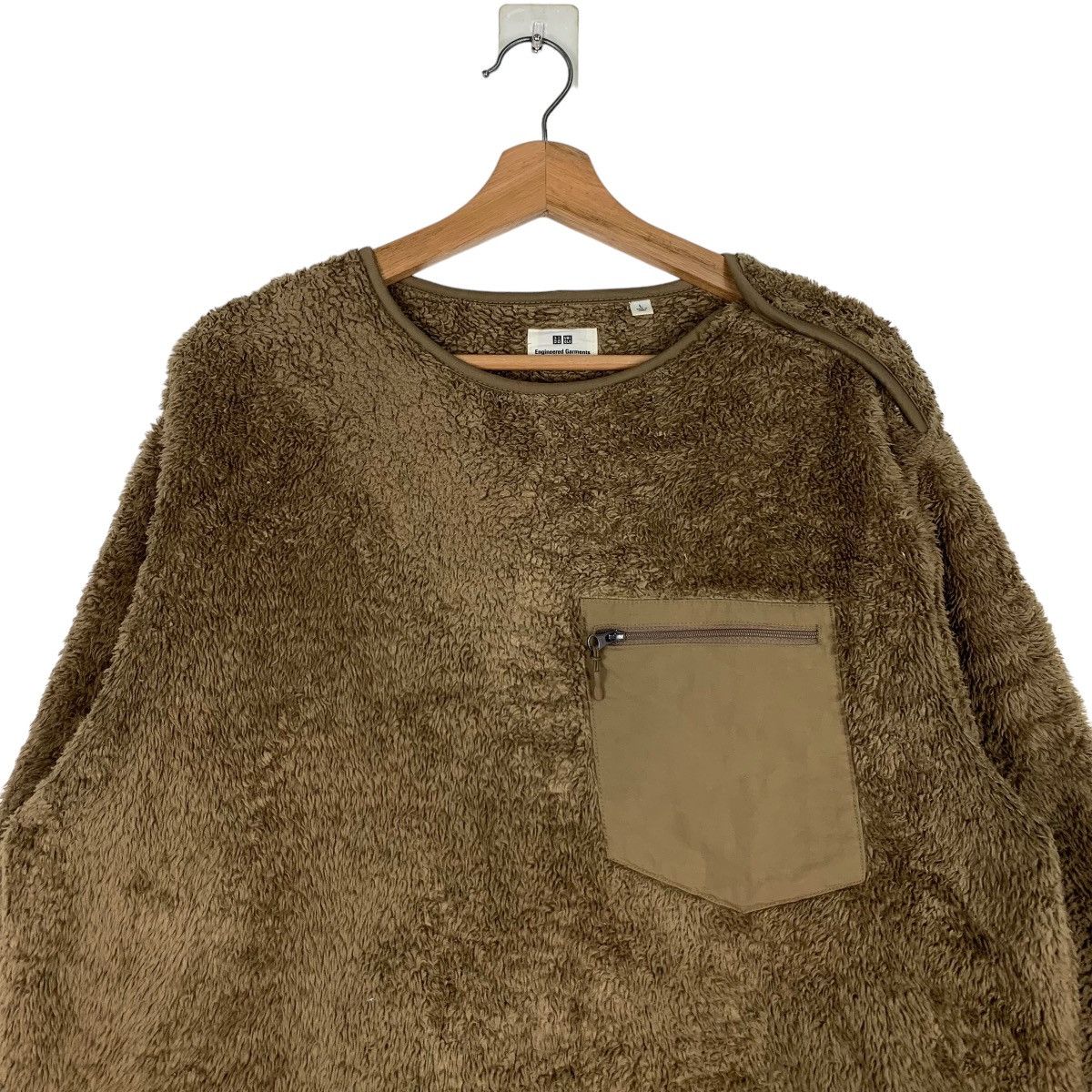 Engineered Garments Uniqlo X Engineered Garments Pullover Fleece #0841-C38 Size US L / EU 52-54 / 3 - 2 Thumbnail